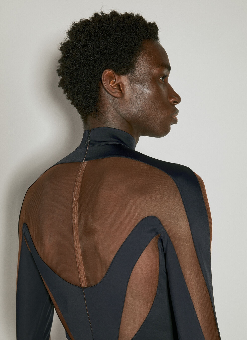 Other Designers MUGLER - Mugler Men Illusion Neckline