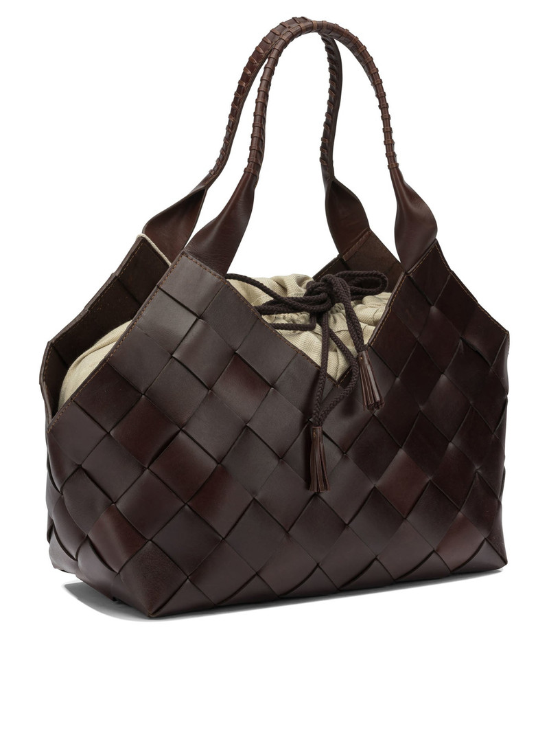 DRAGON DIFFUSION Shoulder Bags Brown outlook