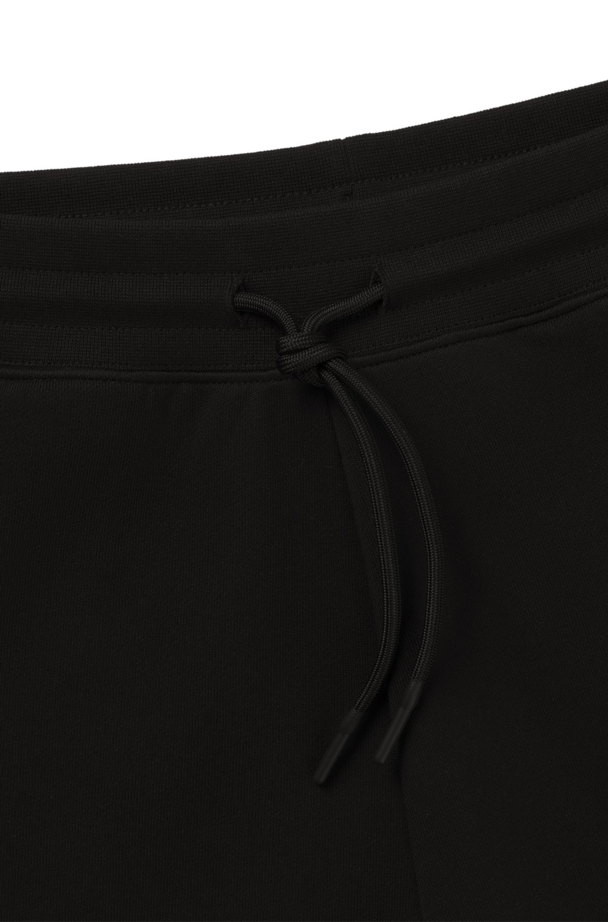 COTTON-TERRY SHORTS WITH HAPPY HUGO LOGO - 6