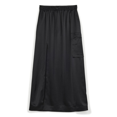 Y-3 Tech Silk Skirt in Black outlook