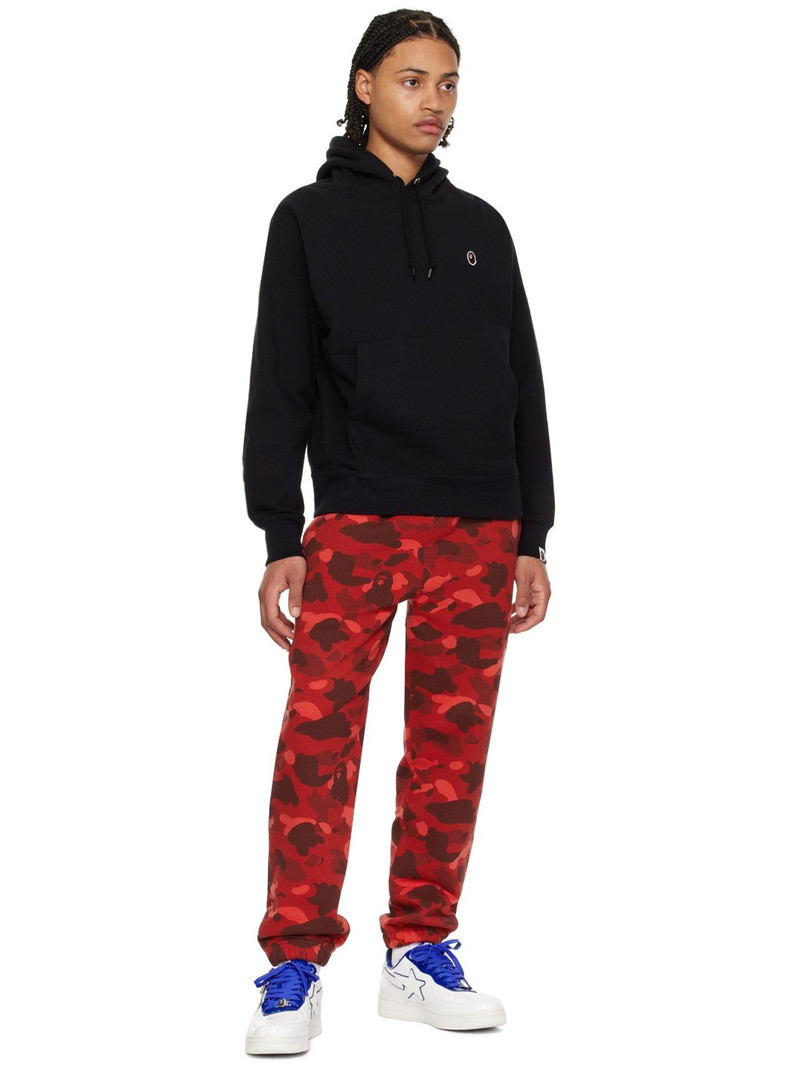 A BATHING APE® Black Relaxed Ape Head Hoodie outlook