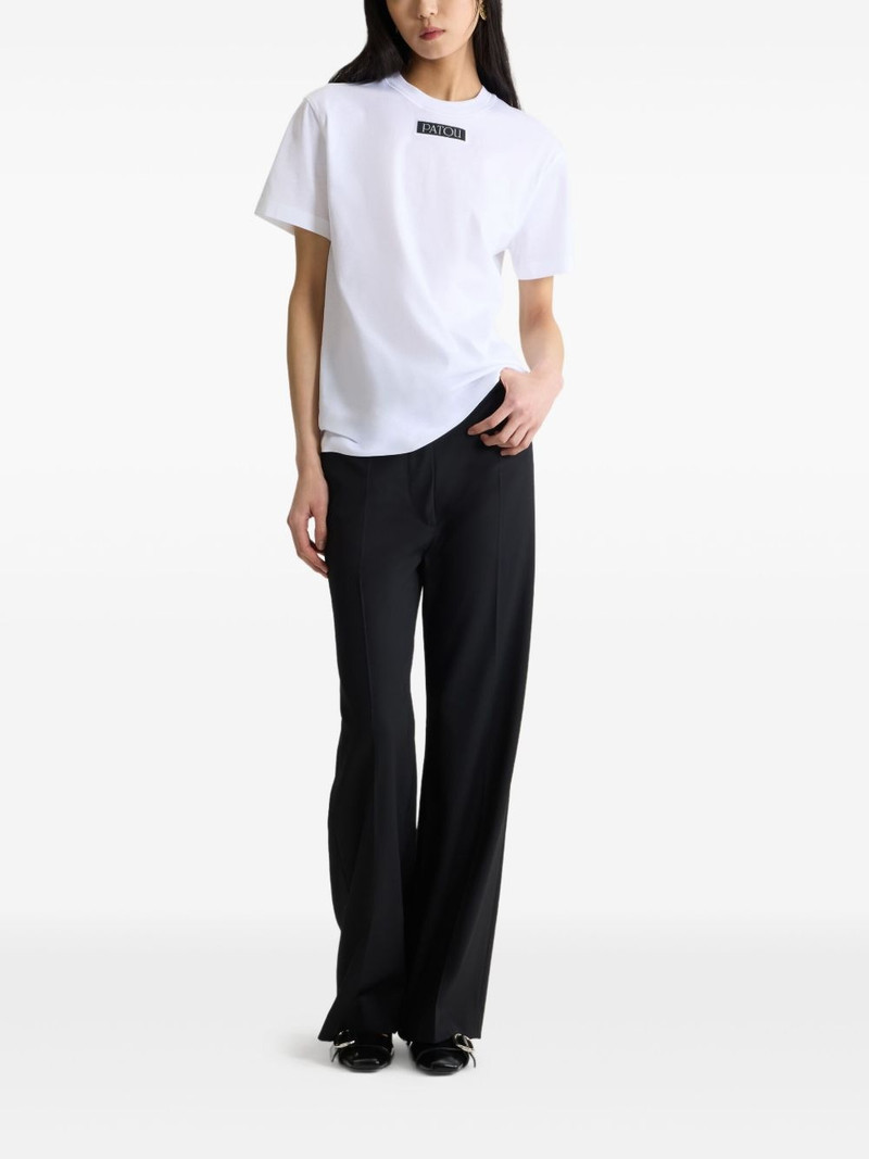 PATOU logo-appliqué T-shirt outlook