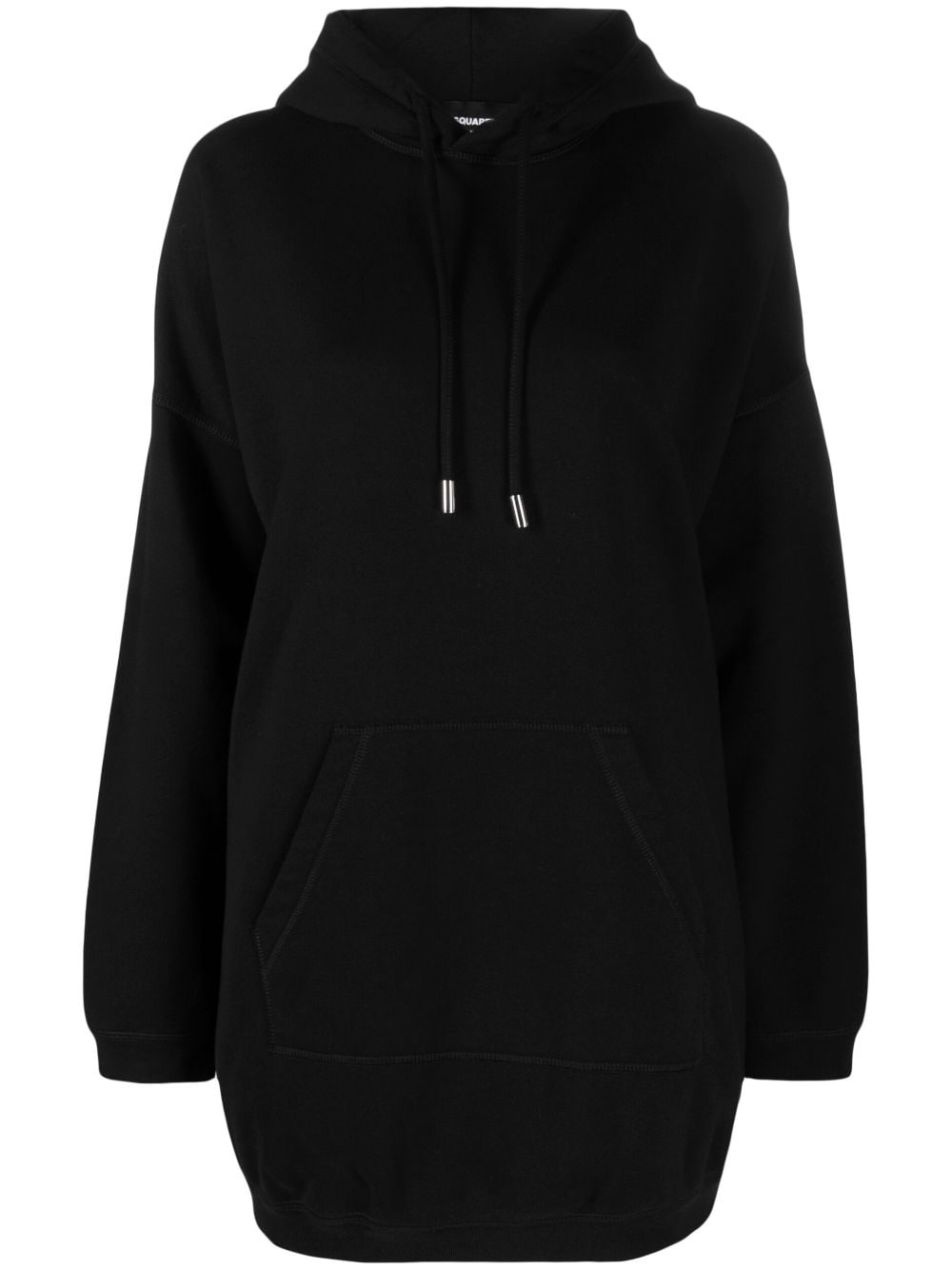 logo-print oversize hoodie - 1