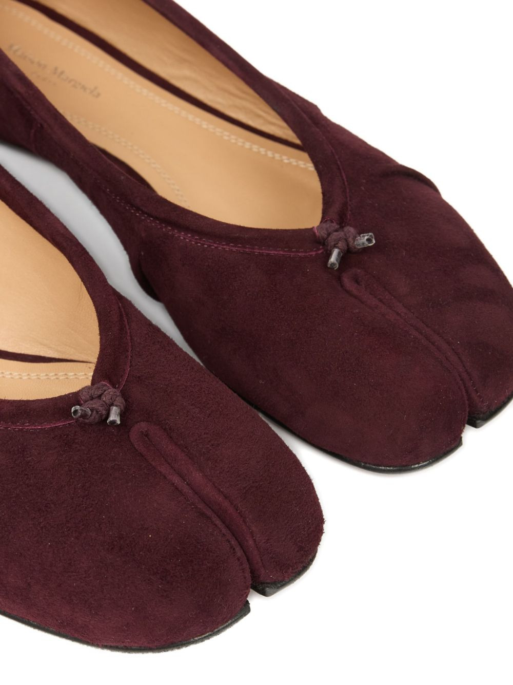 Tabi suede ballet flats - 4