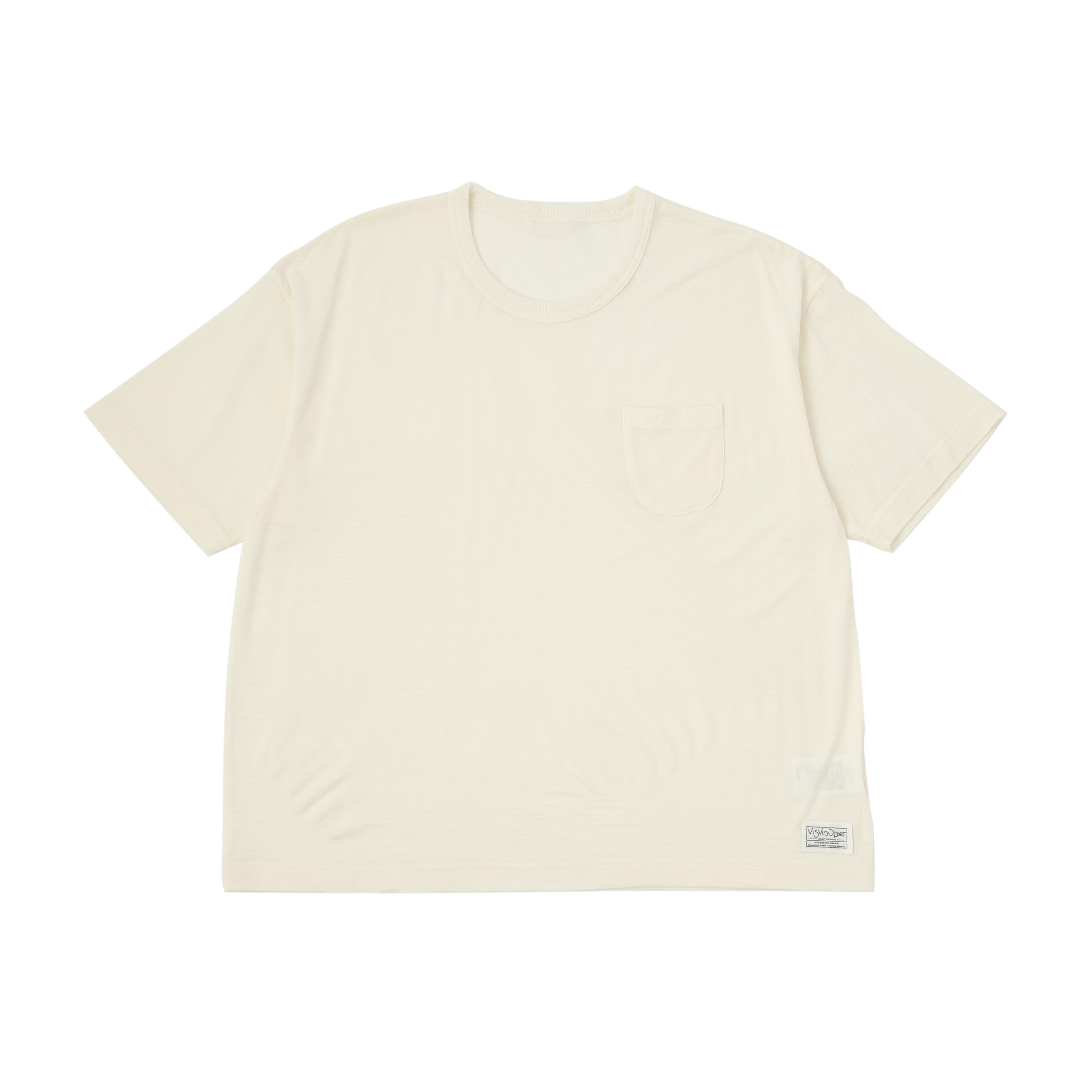 VS JUMBO TEE S/S W (SUPERFINE) WHITE - 1