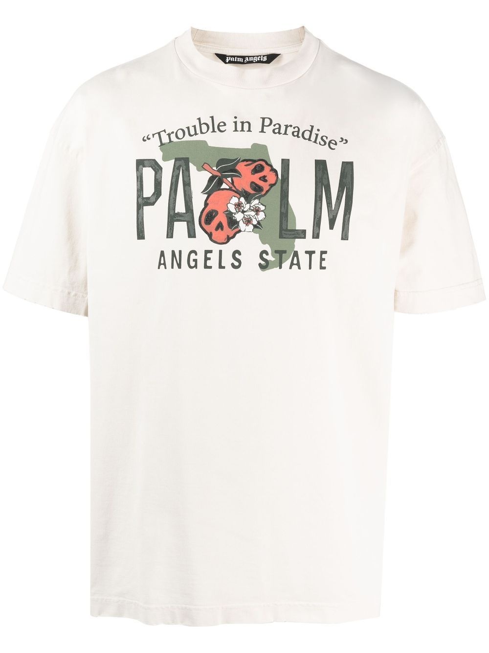Palm Angels cotton shirt with print
