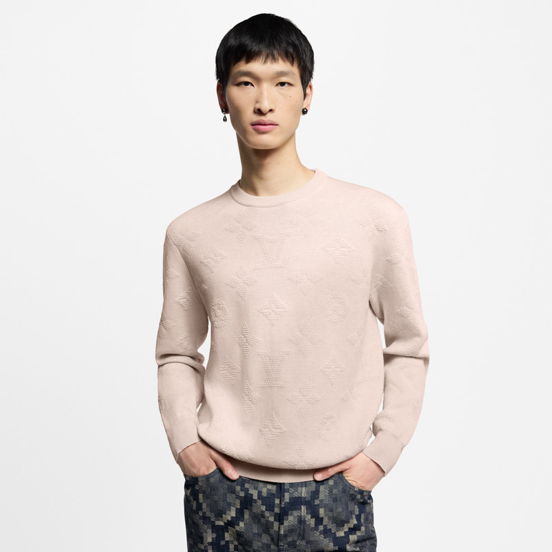Monogram Embossed Pullover 2
