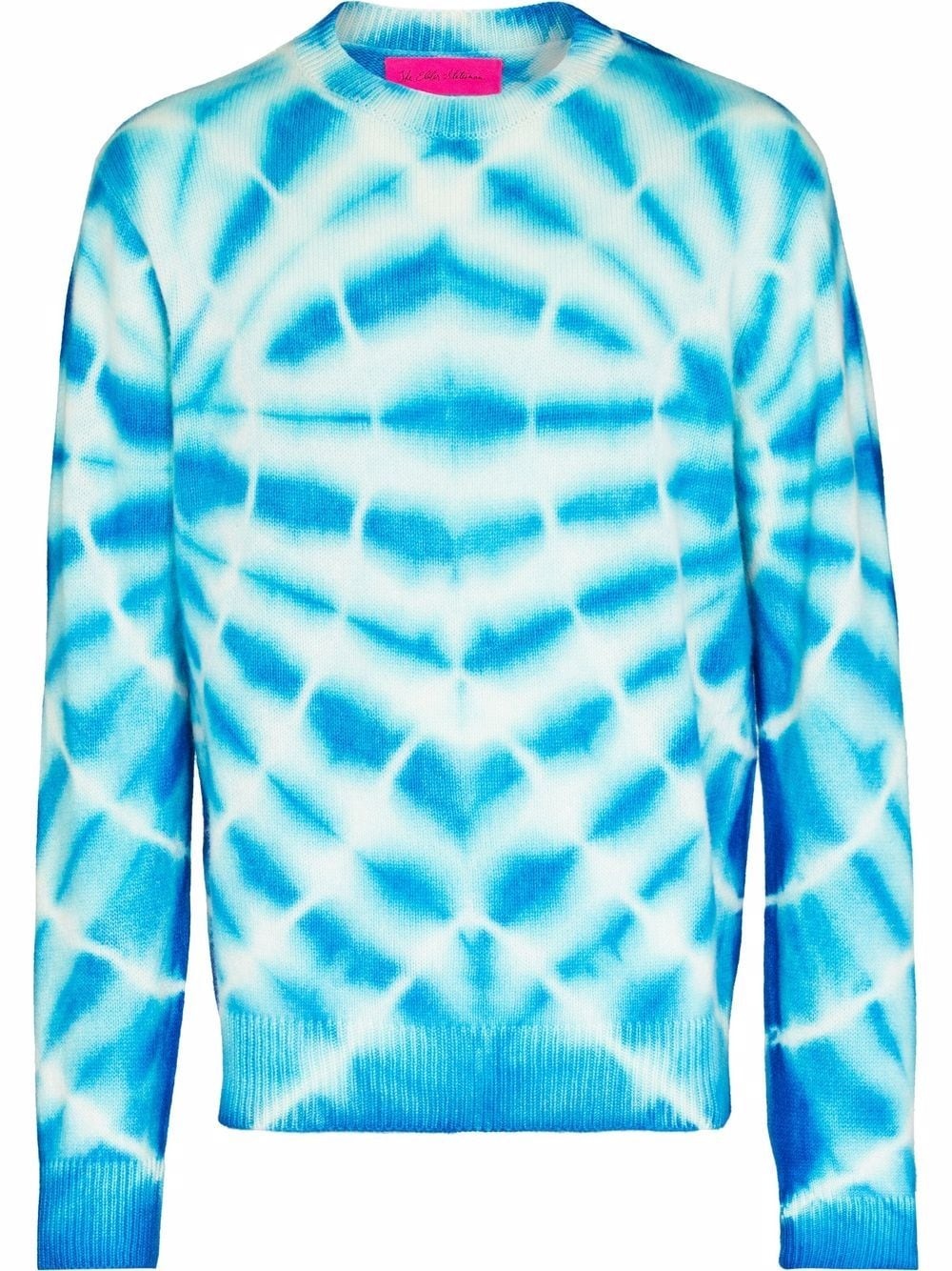 tie-dye cashmere jumper - 1