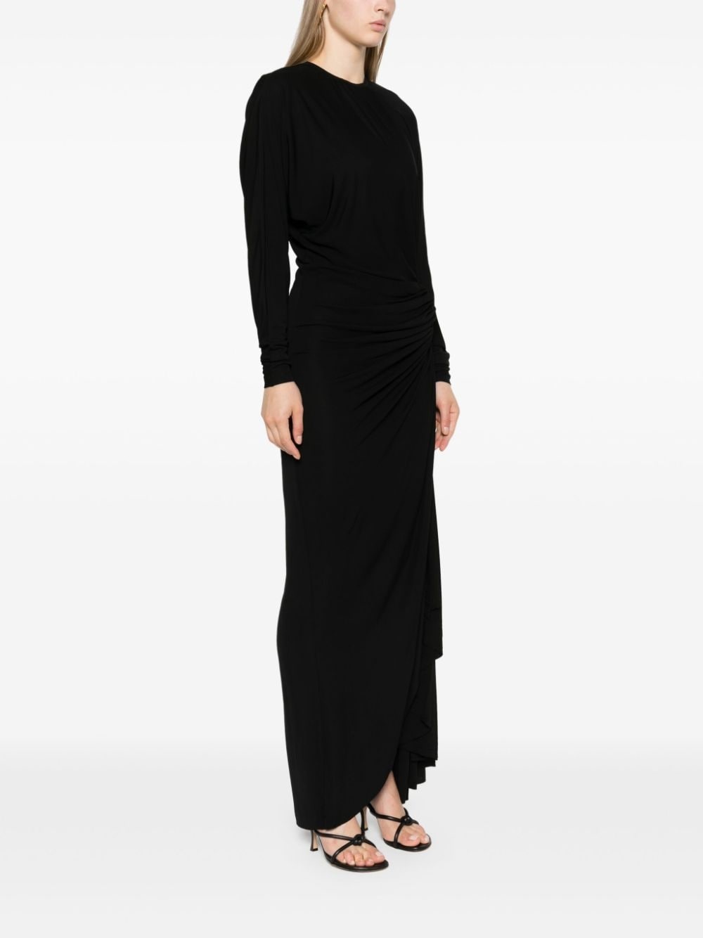 Helix side-slit maxi dress - 3
