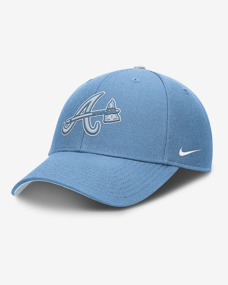 Atlanta Braves Rise Men's Nike Dri-FIT MLB Adjustable Hat 1