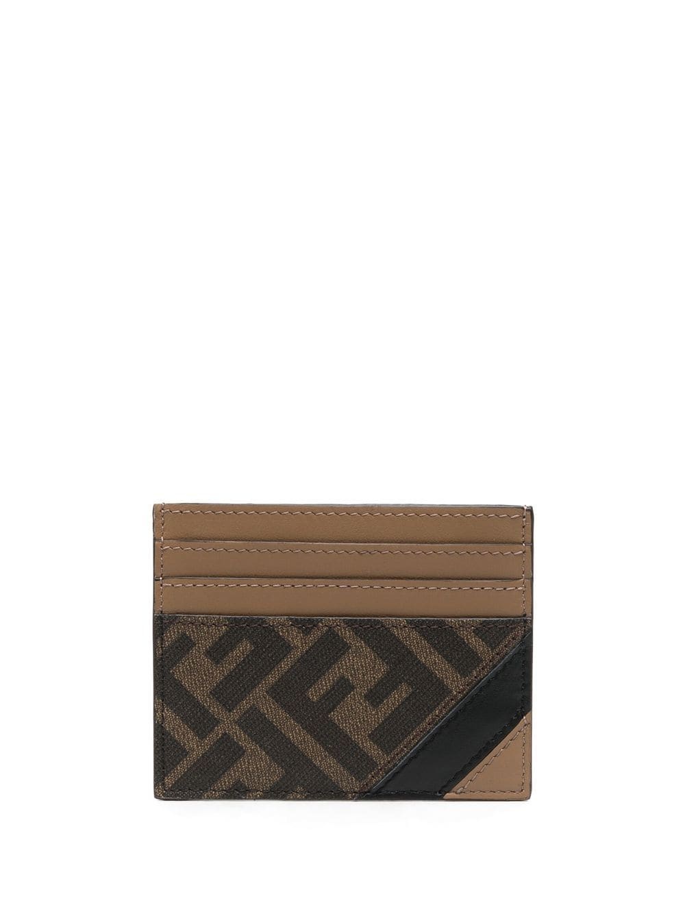 logo-print cardholder - 1