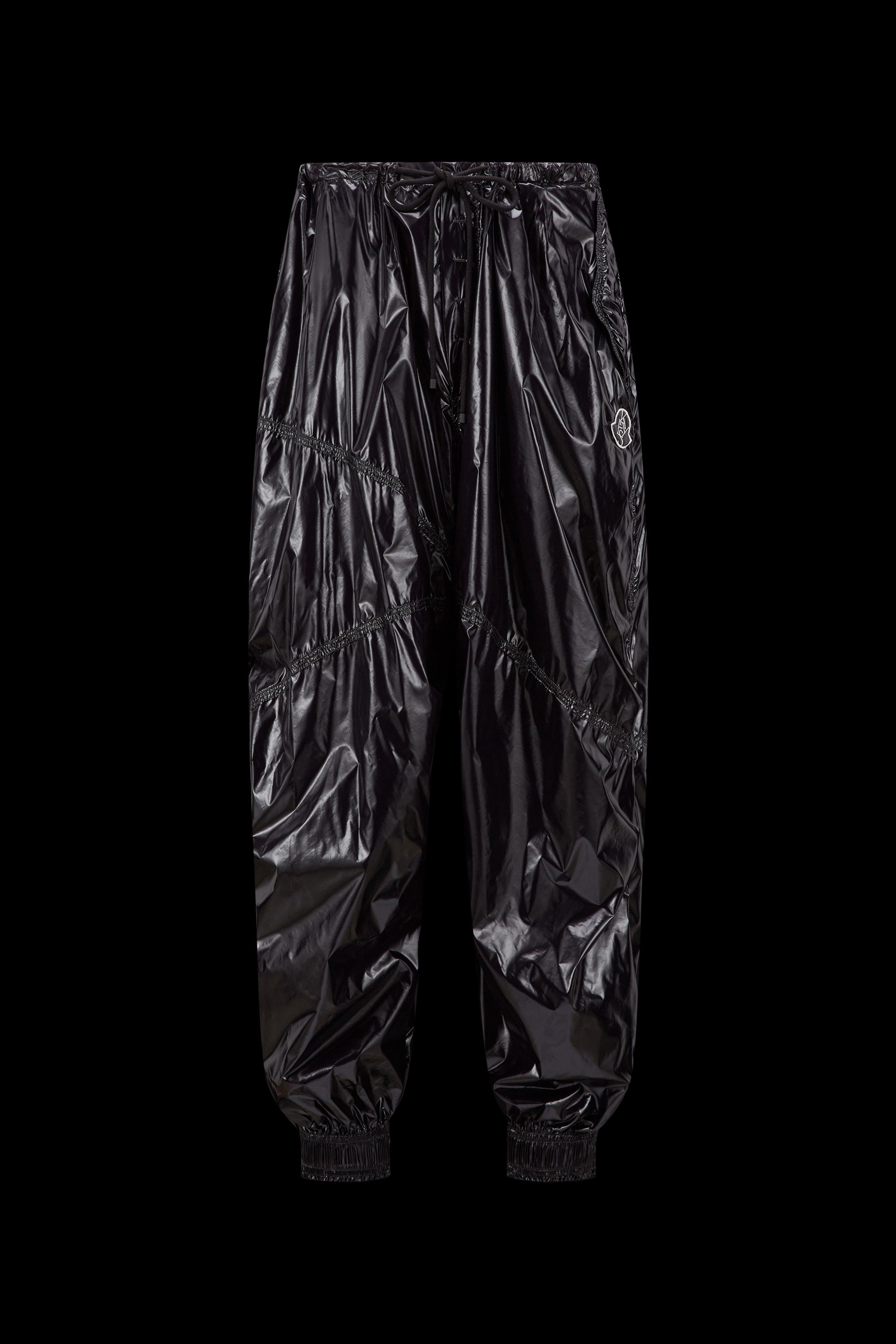 Glossy Nylon Pants - 1