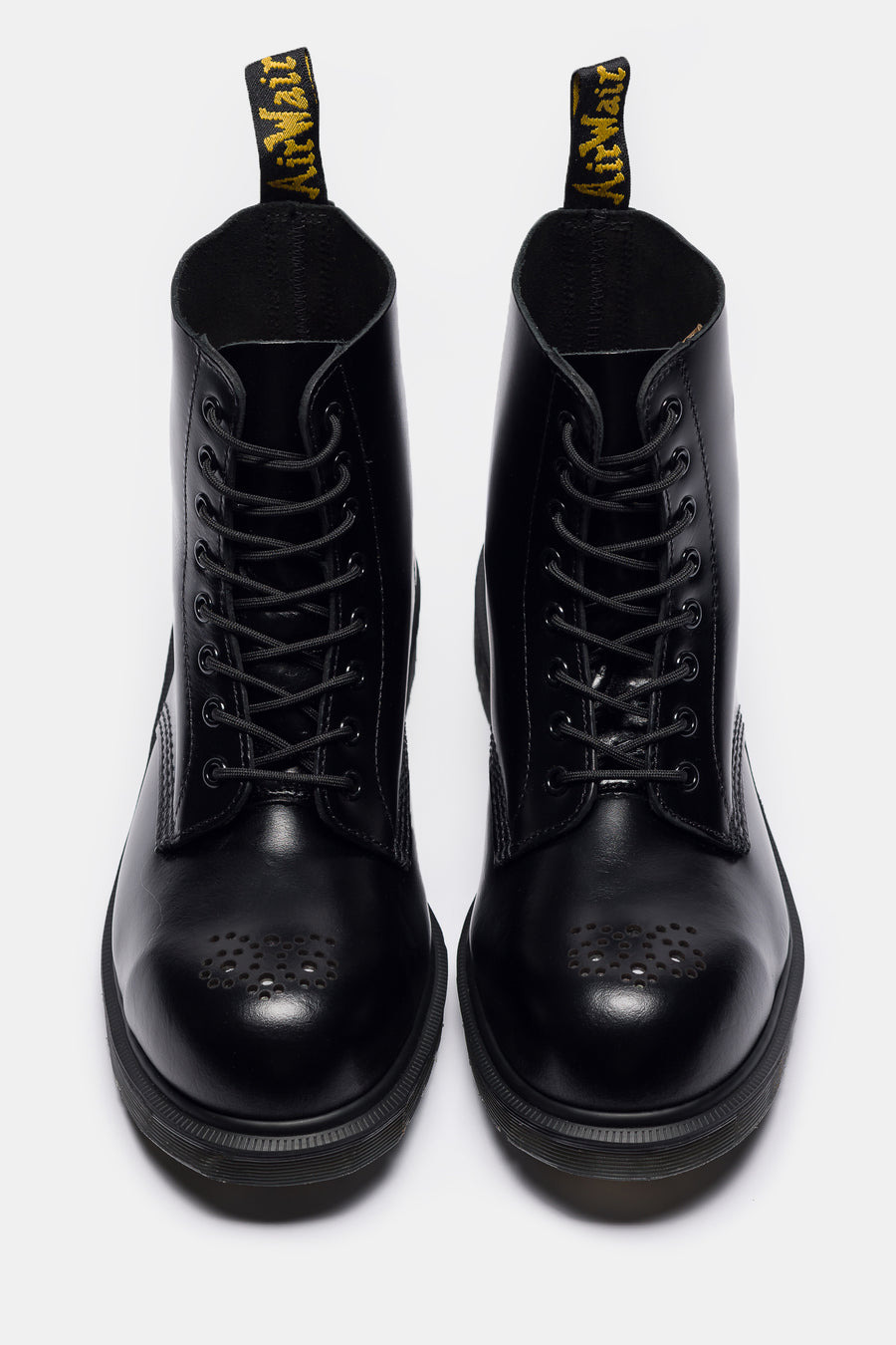 1460 Analine Leather Steel Toe Boot in Black - 4