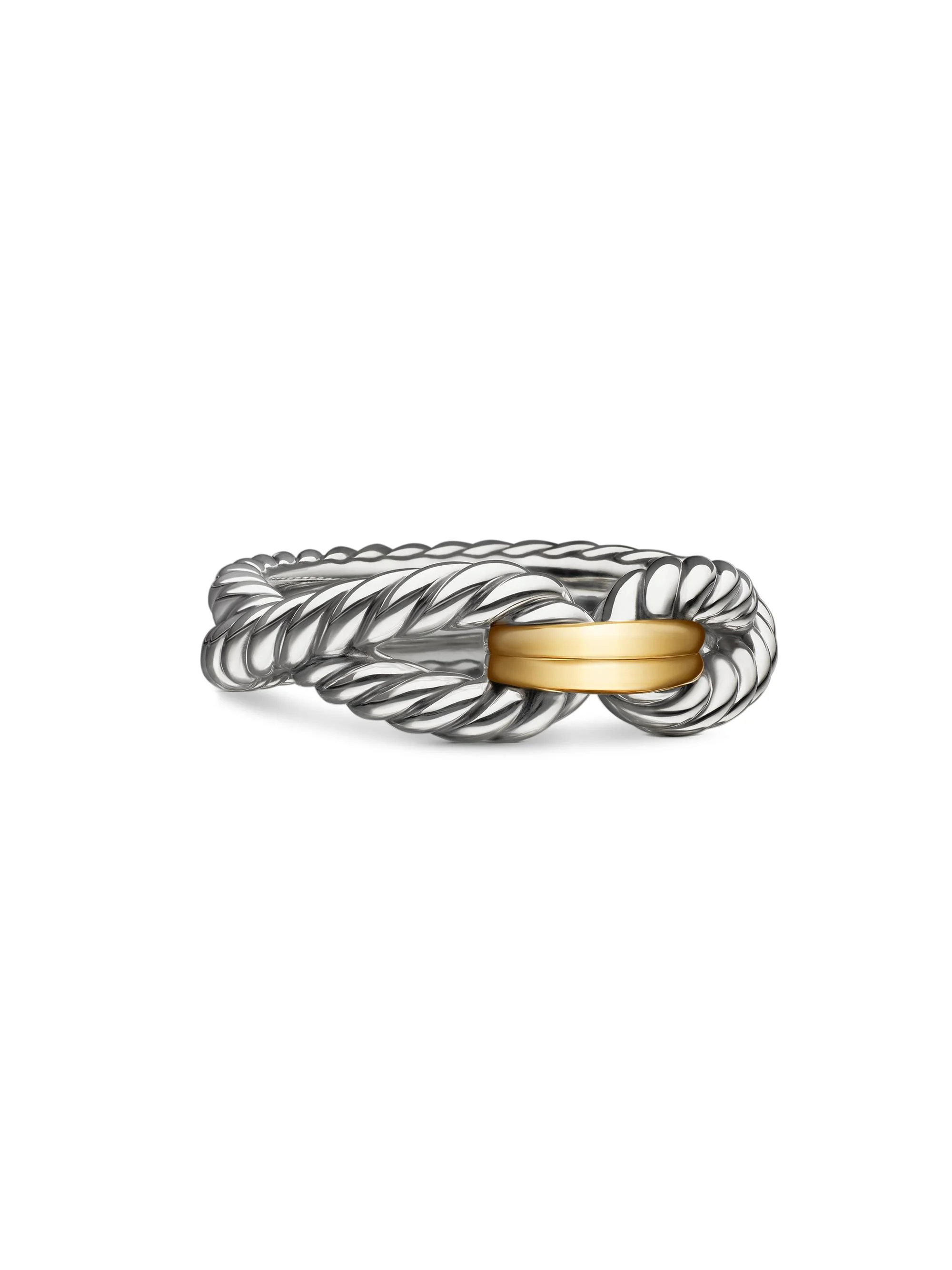 Women's Cable Loop Band Ring in Sterling Silver - Silver - 1