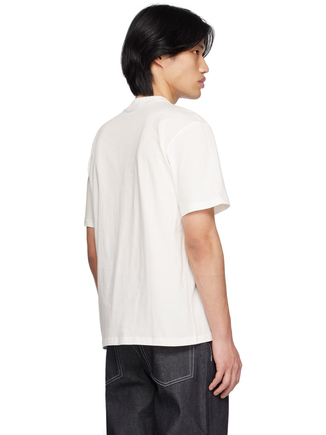 White Classic Figures T-Shirt - 3