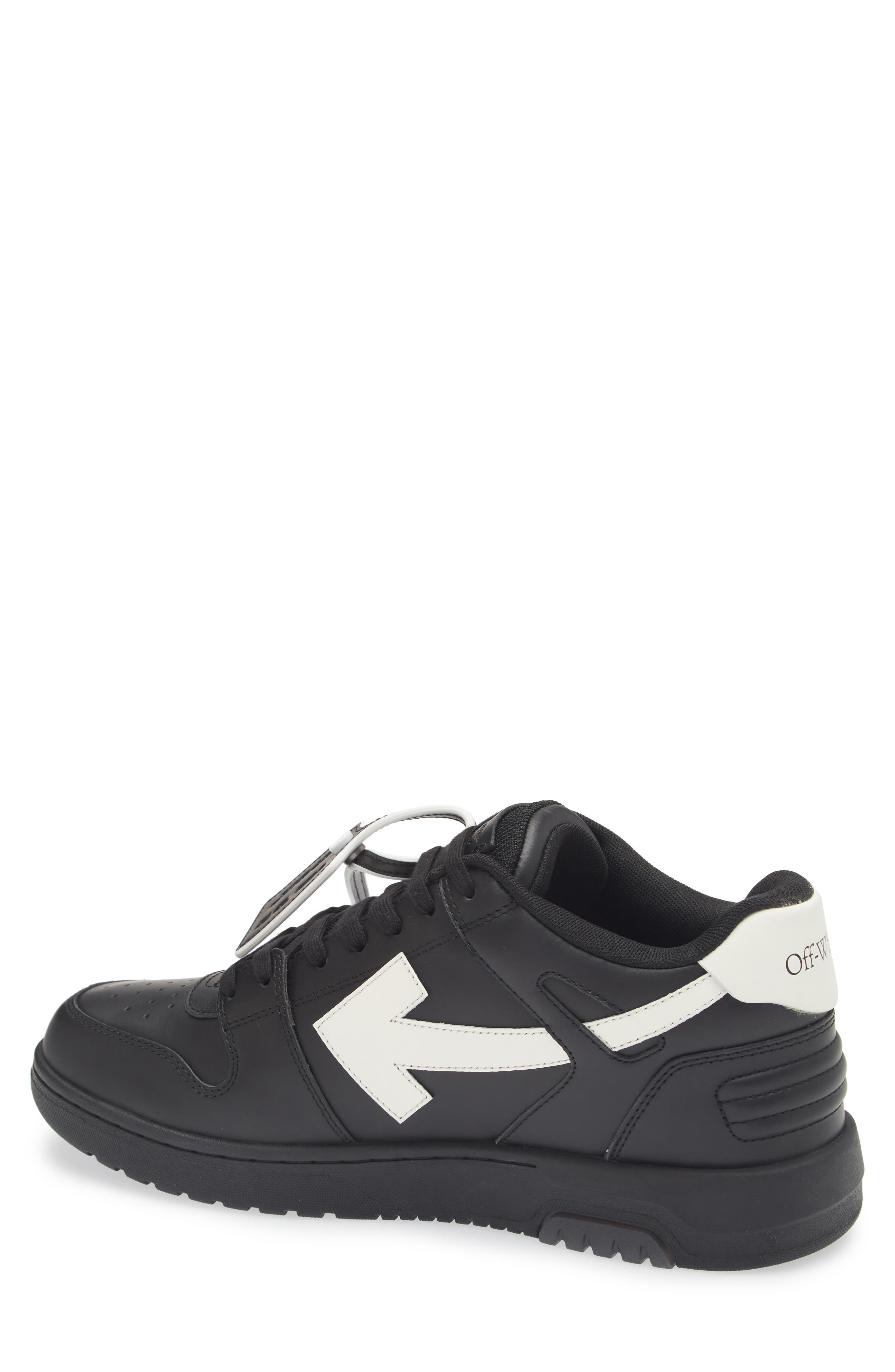 Off-White Out of Office Low Top Sneaker in Black White at Nordstrom - 2