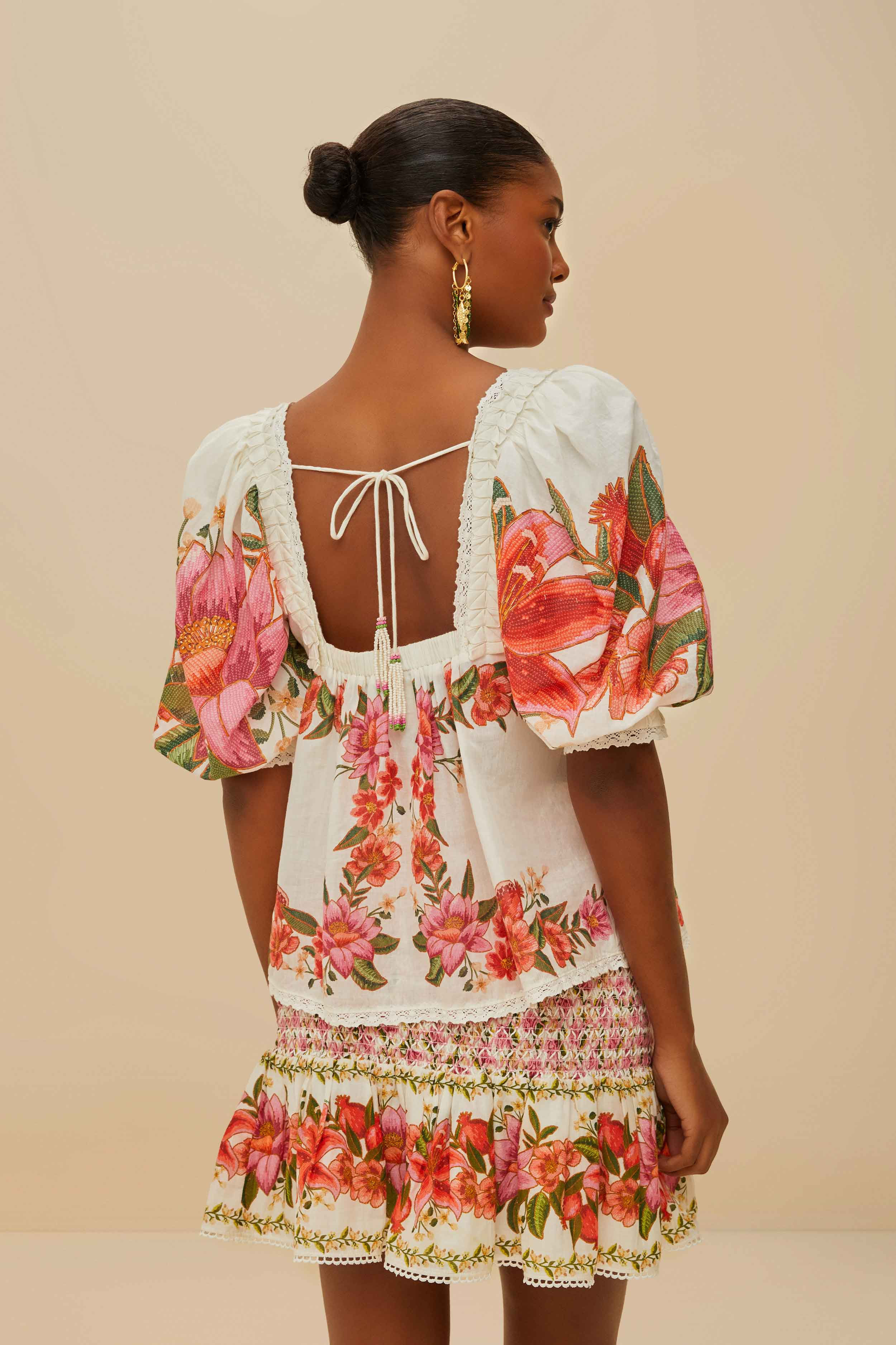 Off-White Summer Fruit Blouse - 4