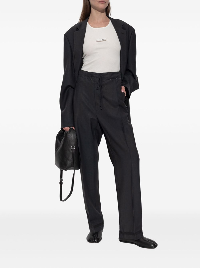 MM6 Maison Margiela cotton tank top outlook