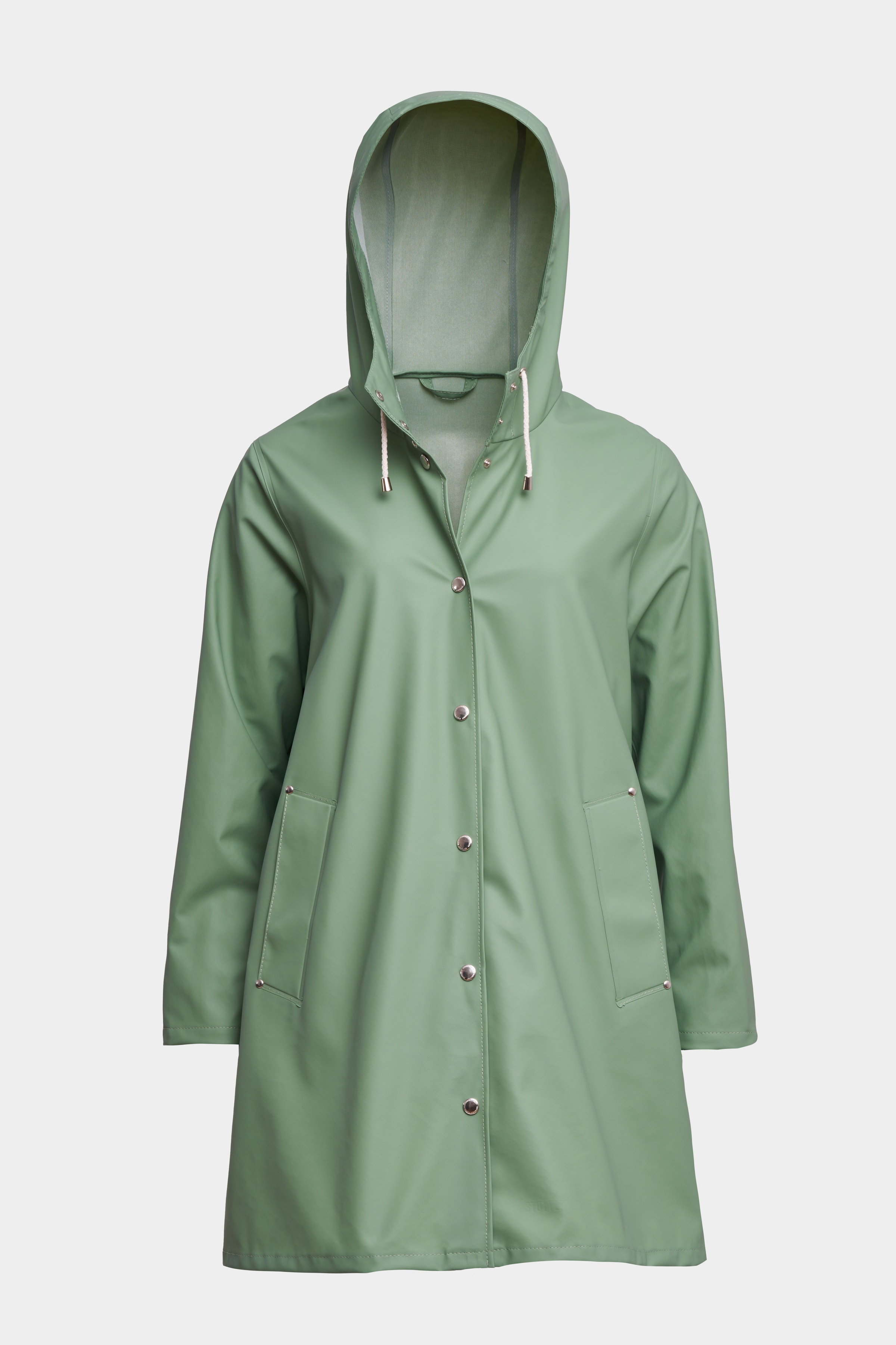 Mosebacke Lightweight Raincoat Loden Green - 1