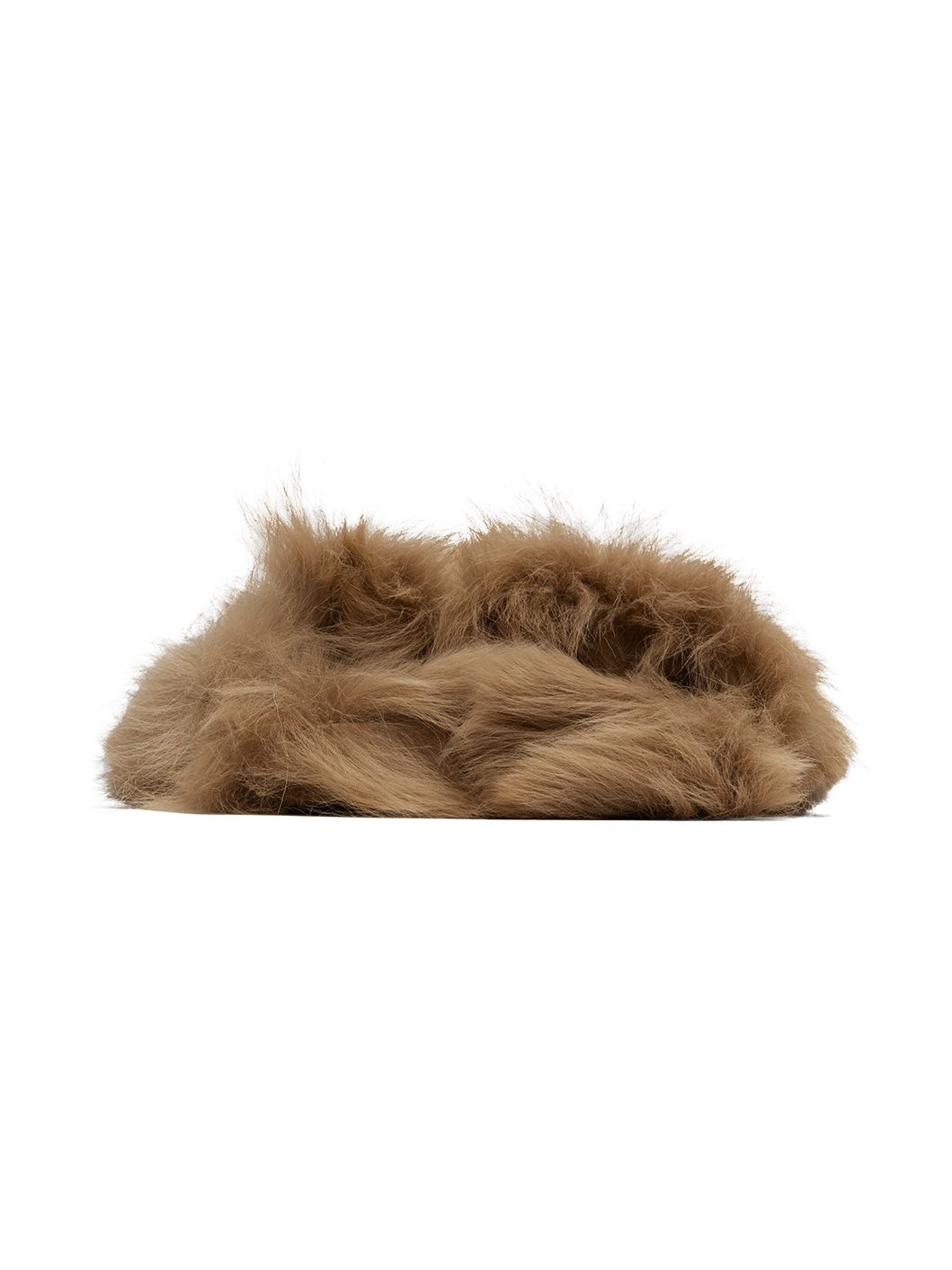 Tan Toscana Lambskin Slippers - 2