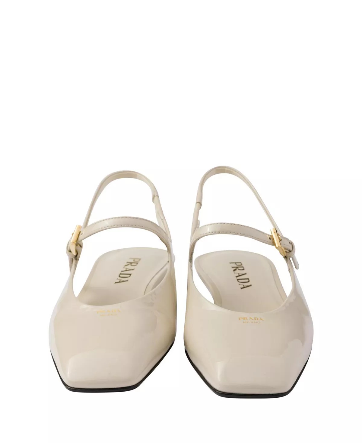 Women's Patent Leather Slingback Ballerinas - 5