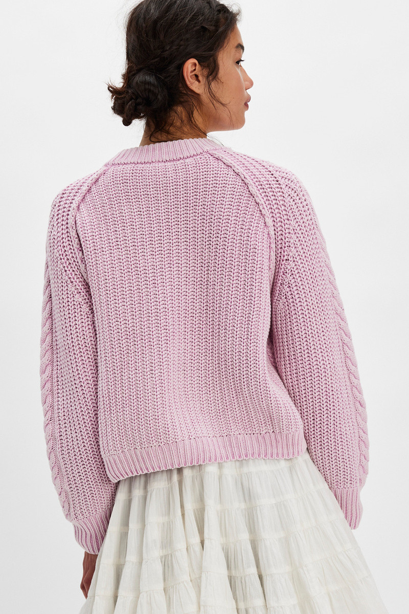 Frankie Cable Knit Sweater 6