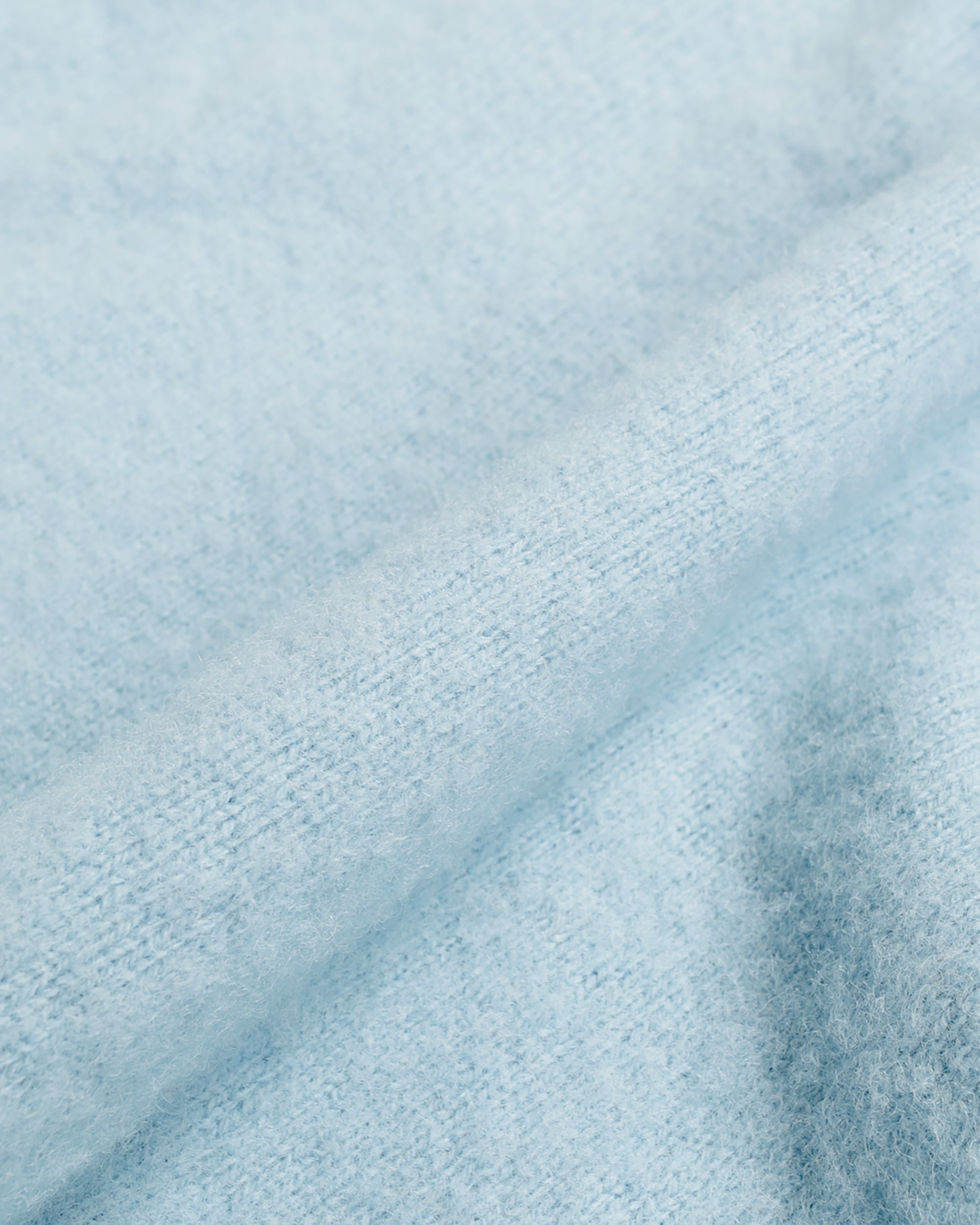 Shaggy Bear V Neck Soft Blue - 5
