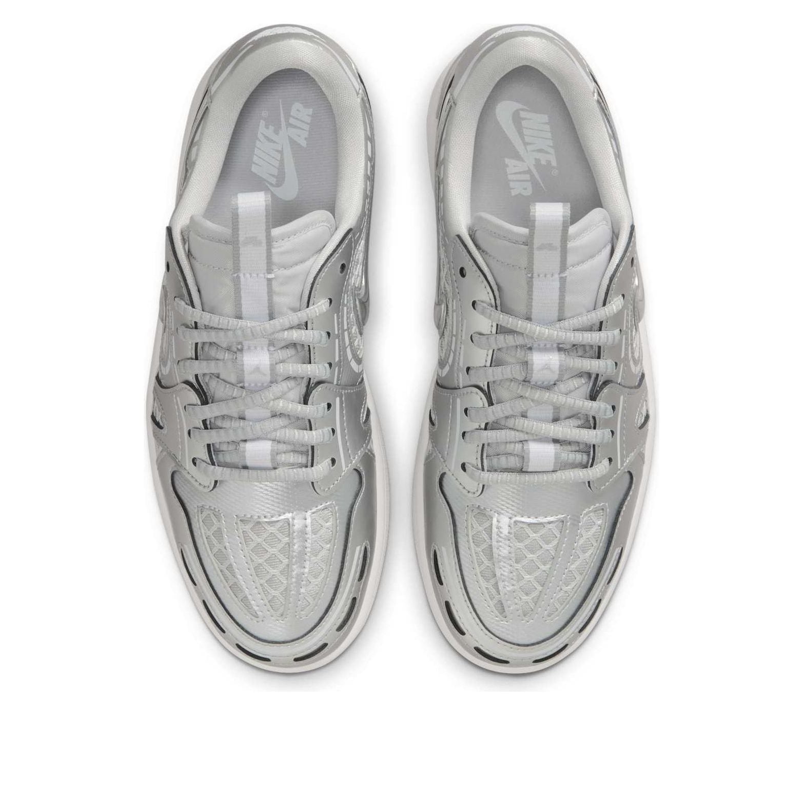 (WMNS) Air Jordan 1 Low Method of Make V3 'Neutral Grey Silver' HQ2186-002 - 4