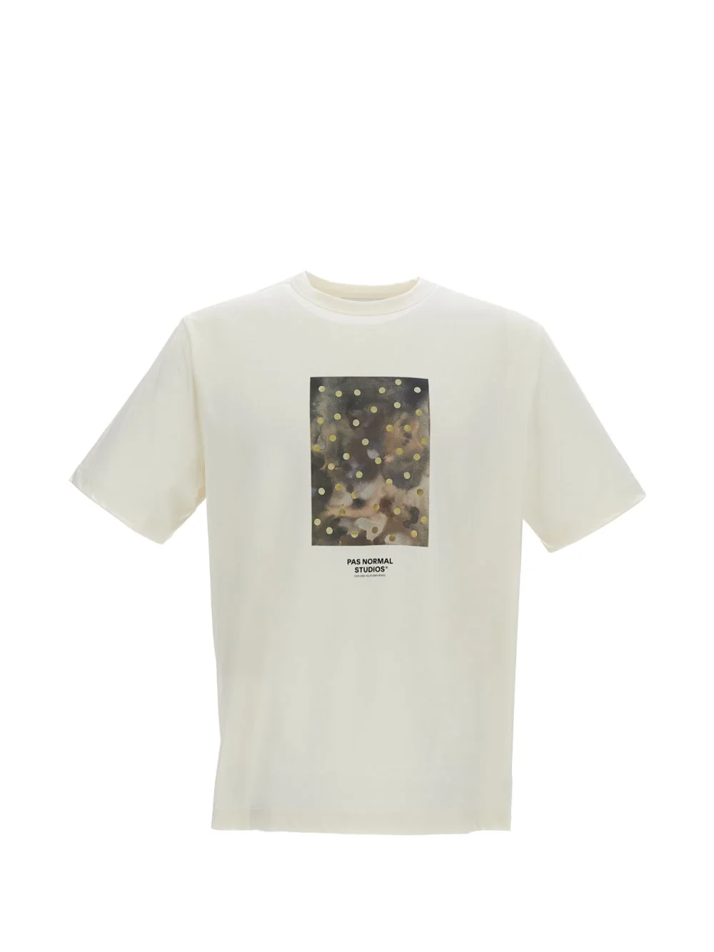 crew-neck print T-shirt - 1