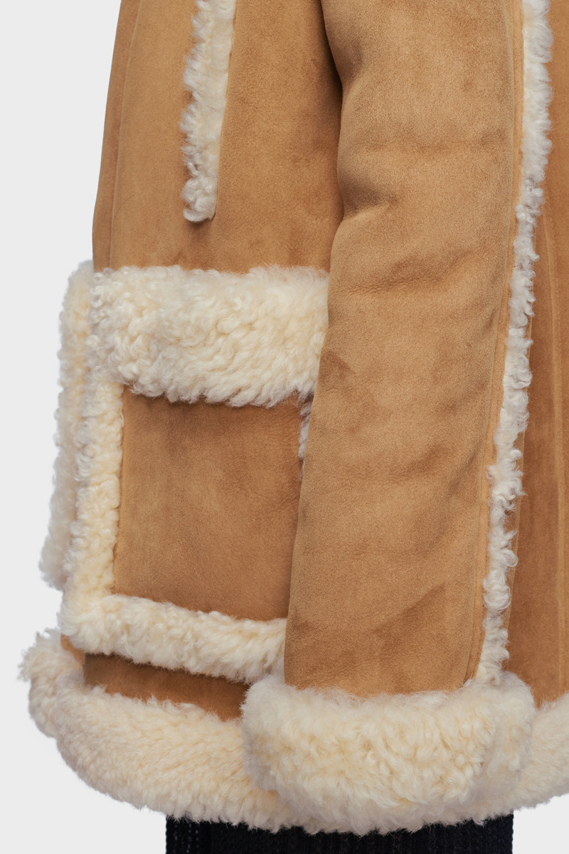 Shearling caban 6