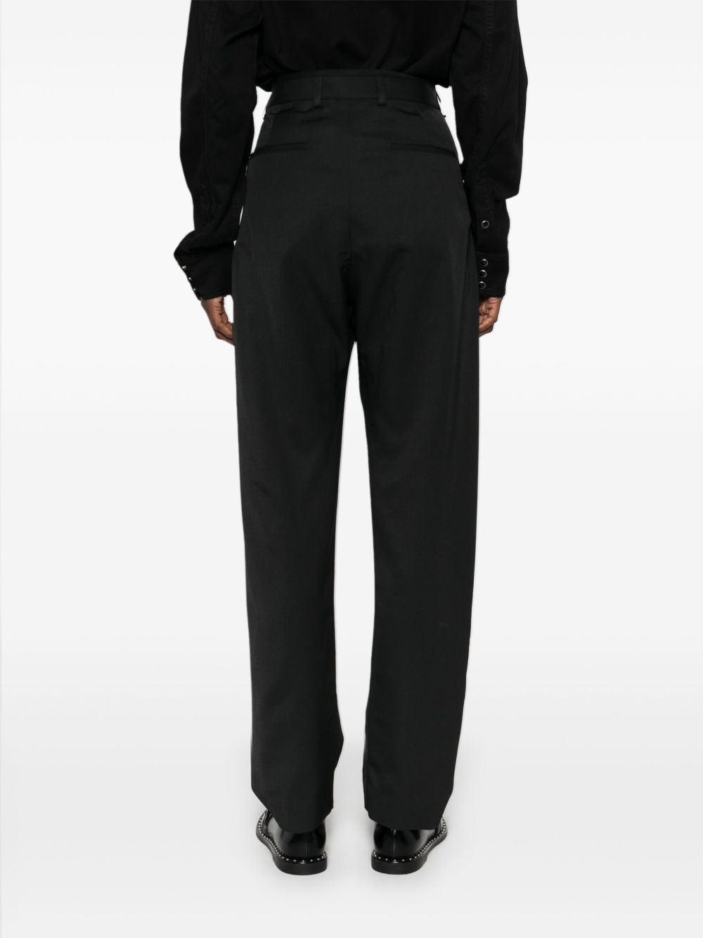 pleated tailored pants - 4