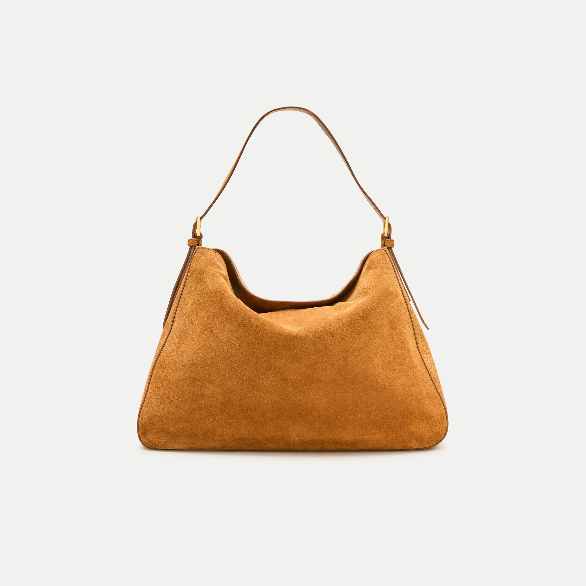 Berkeley large shoulder bag in suede - 1
