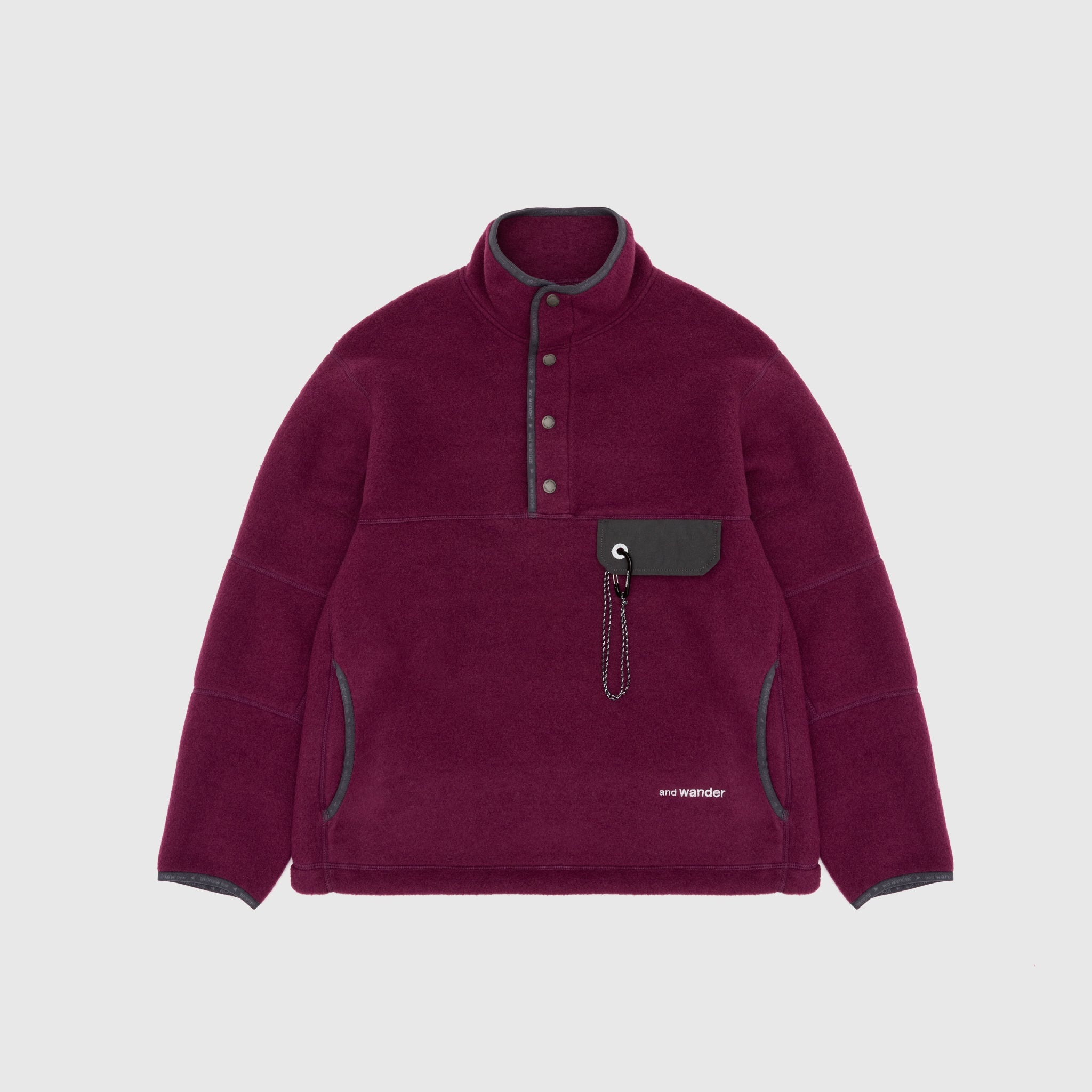WOOL FLEECE PULLOVER - 1