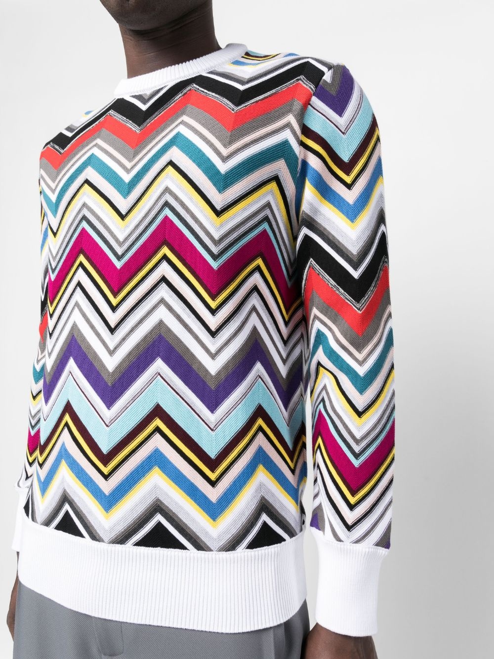 zig-zag sweatshirt - 5