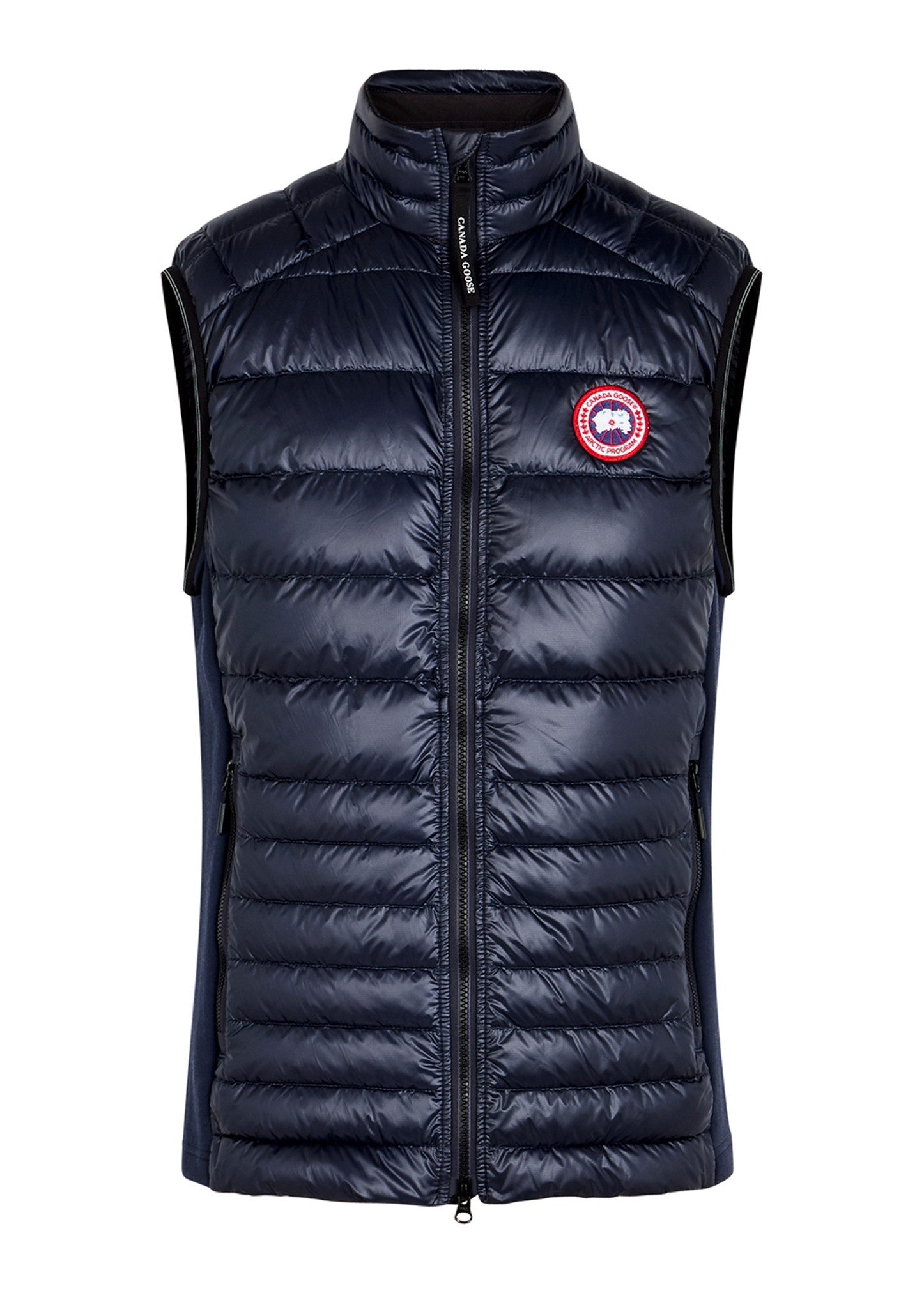 Hybridge Lite navy quilted shell gilet - 1