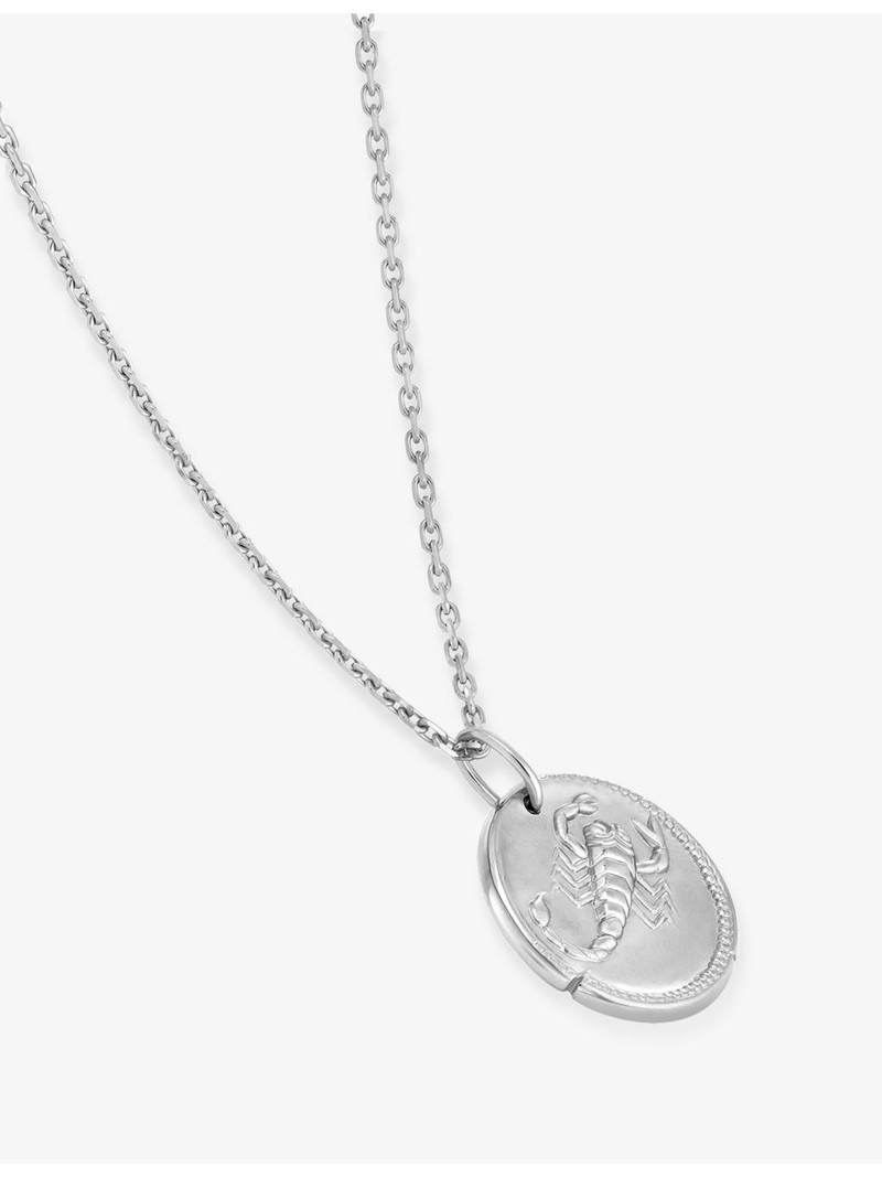Van Cleef & Arpels Zodiaque Medal Scorpio 18ct White-Gold Pendant outlook
