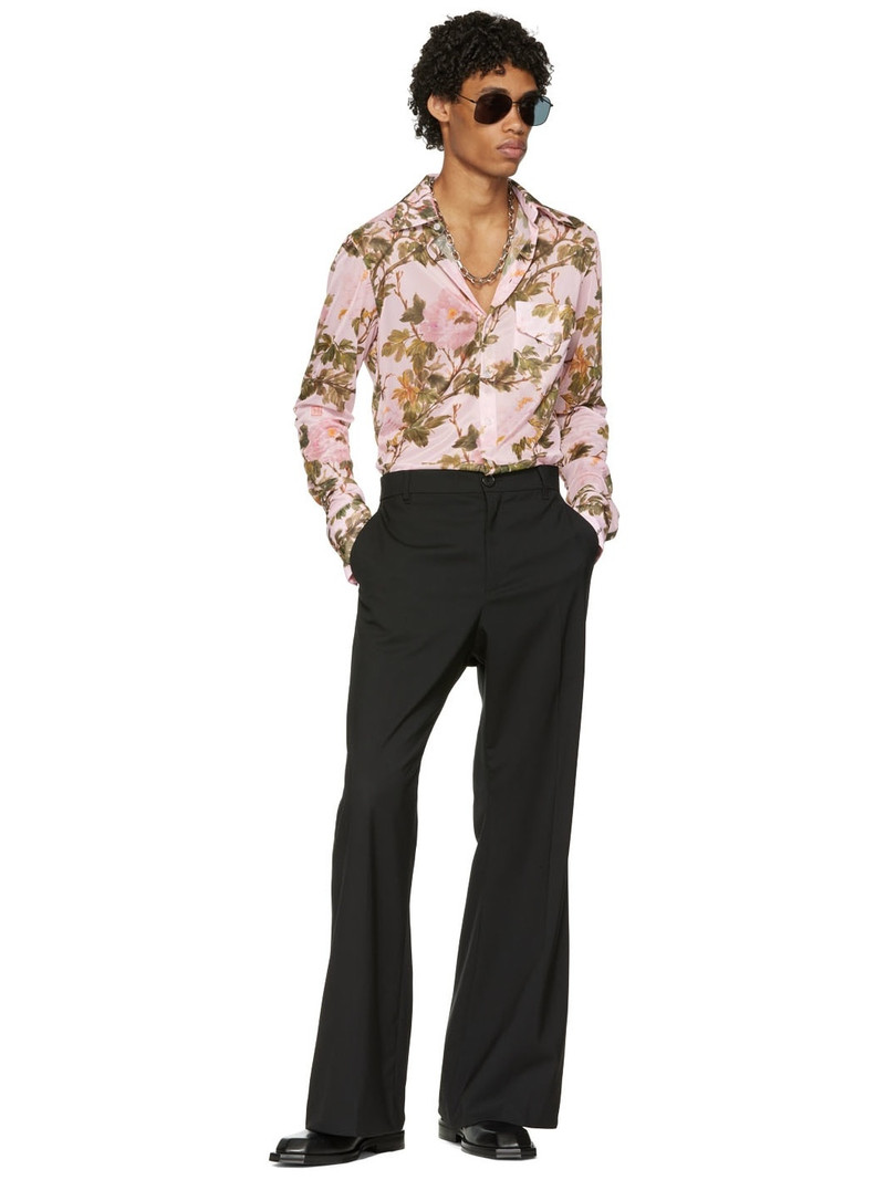 Martine Rose angled-toe Derby shoes outlook