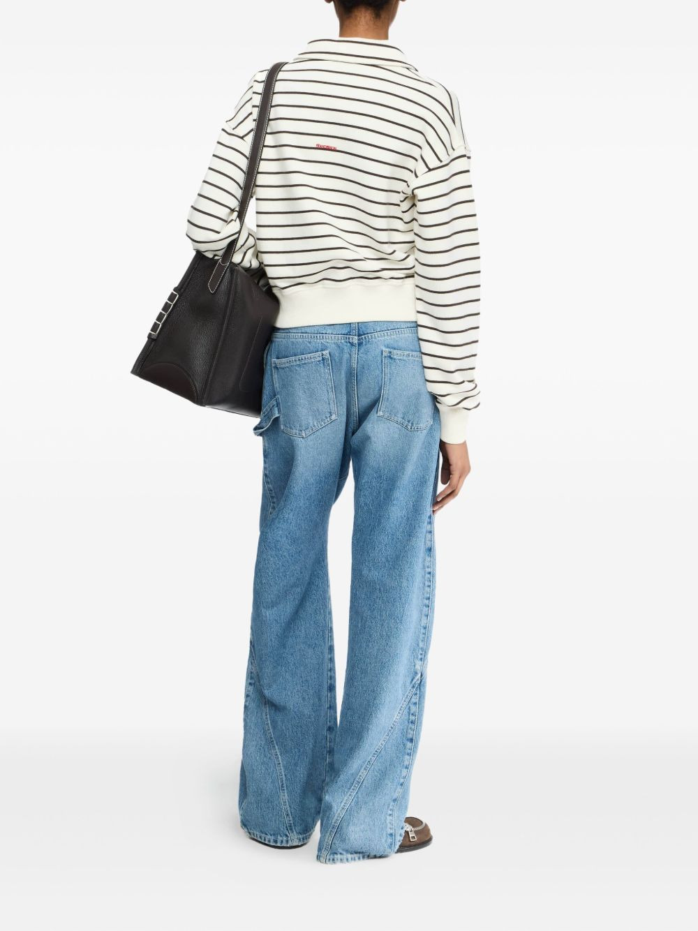 striped polo shirt - 3