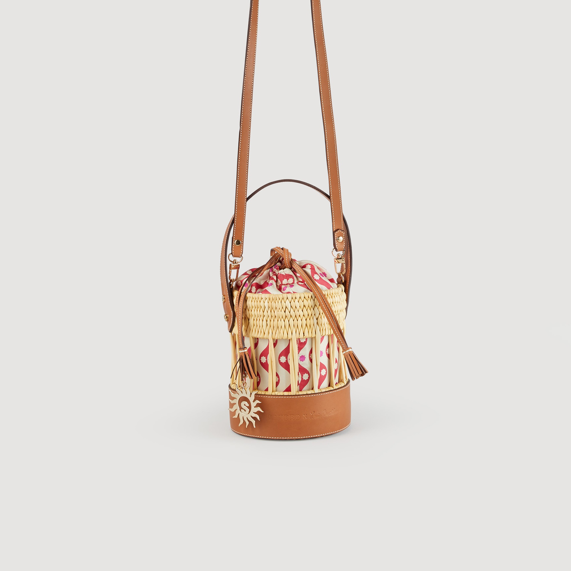 Raffia bucket bag - 1