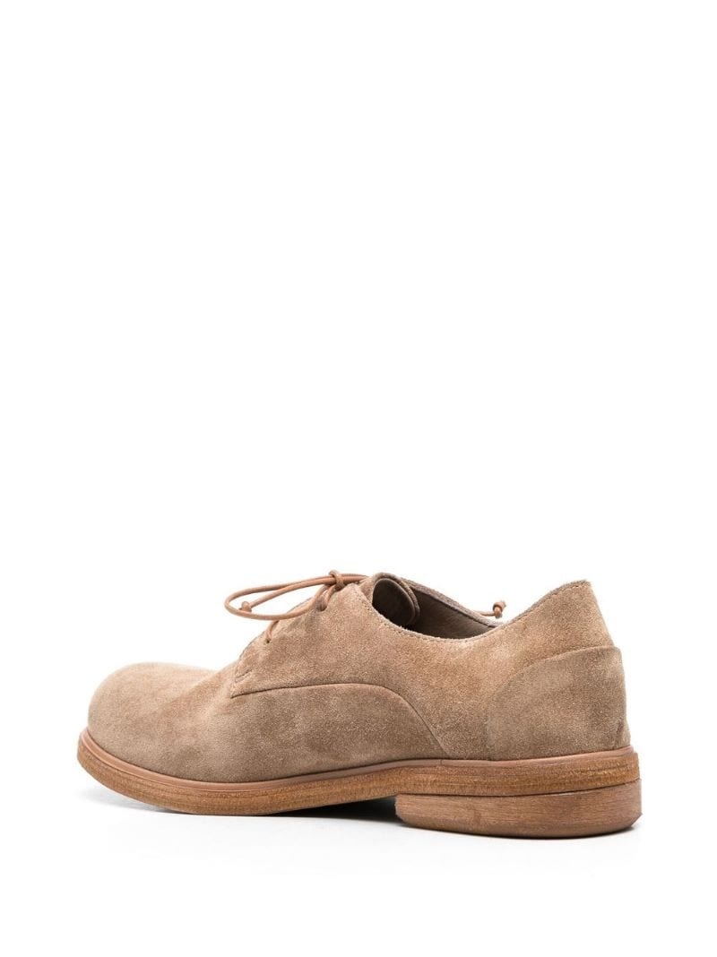 lace-up suede shoes - 6