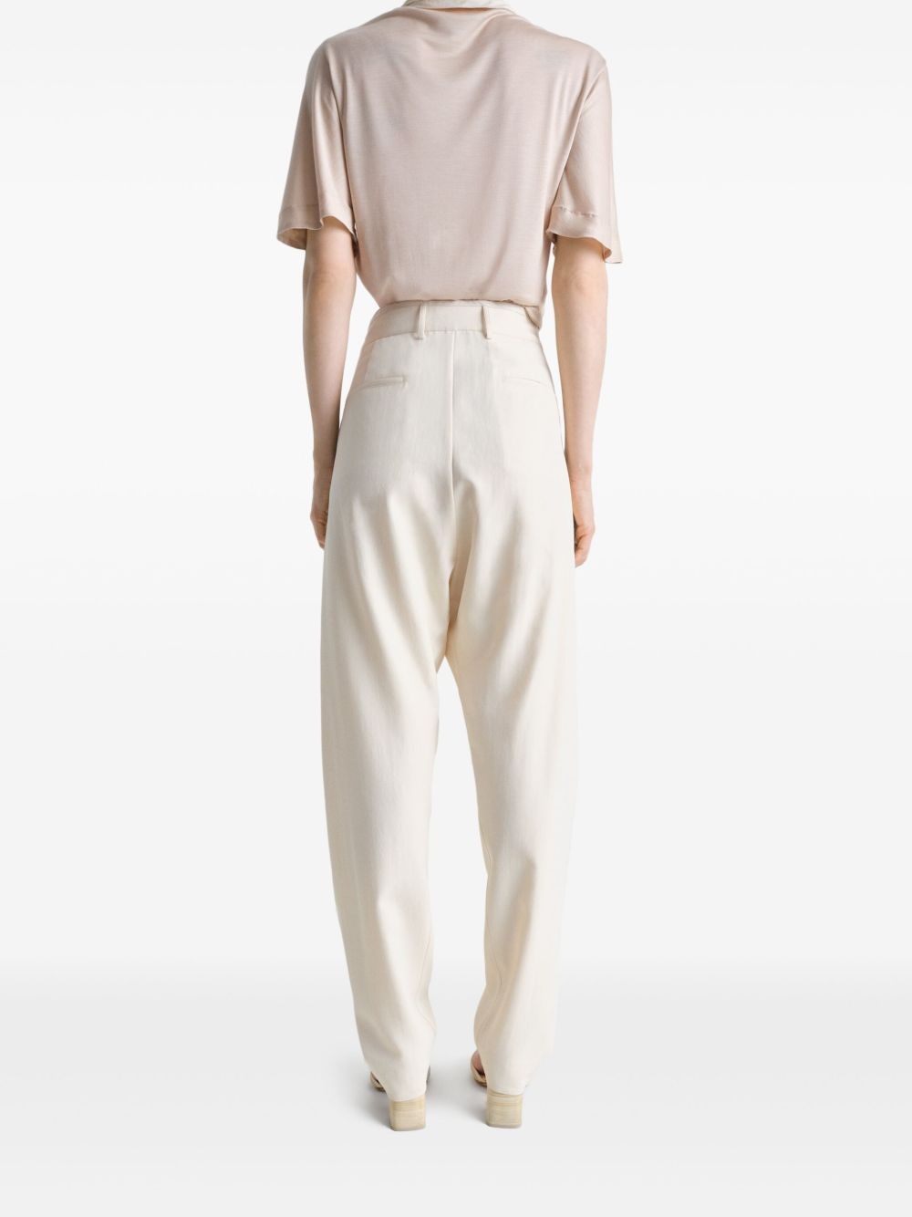 pleated tailored pants - 4