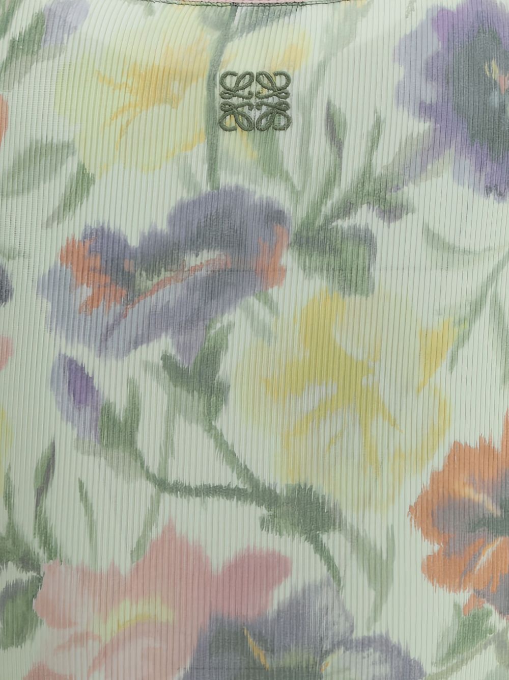 Morning Glory-print midi dress - 3