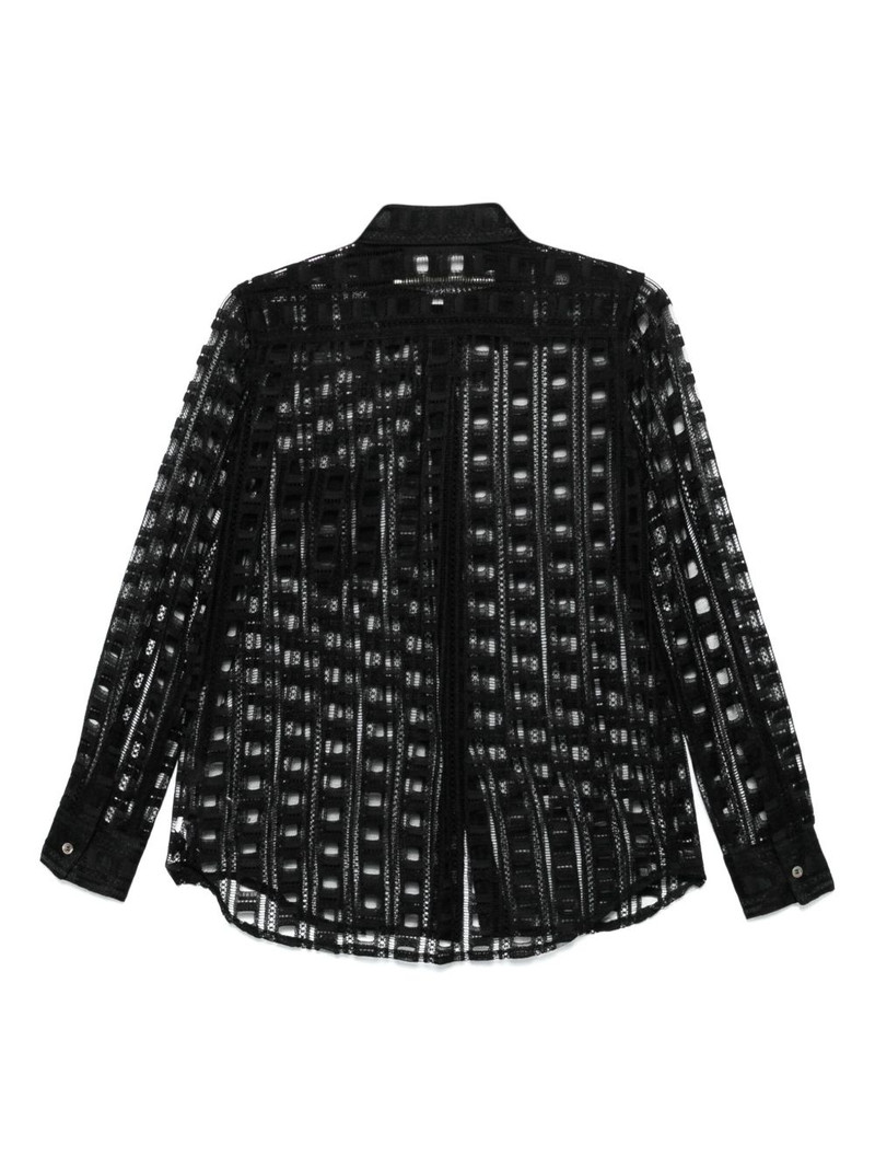 Comme Des Garçons embroidered shirt outlook