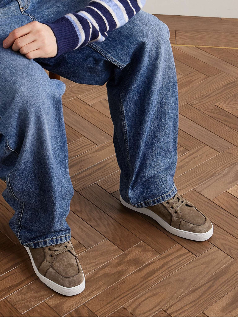 Christian Louboutin Rantulow Suede Sneakers outlook