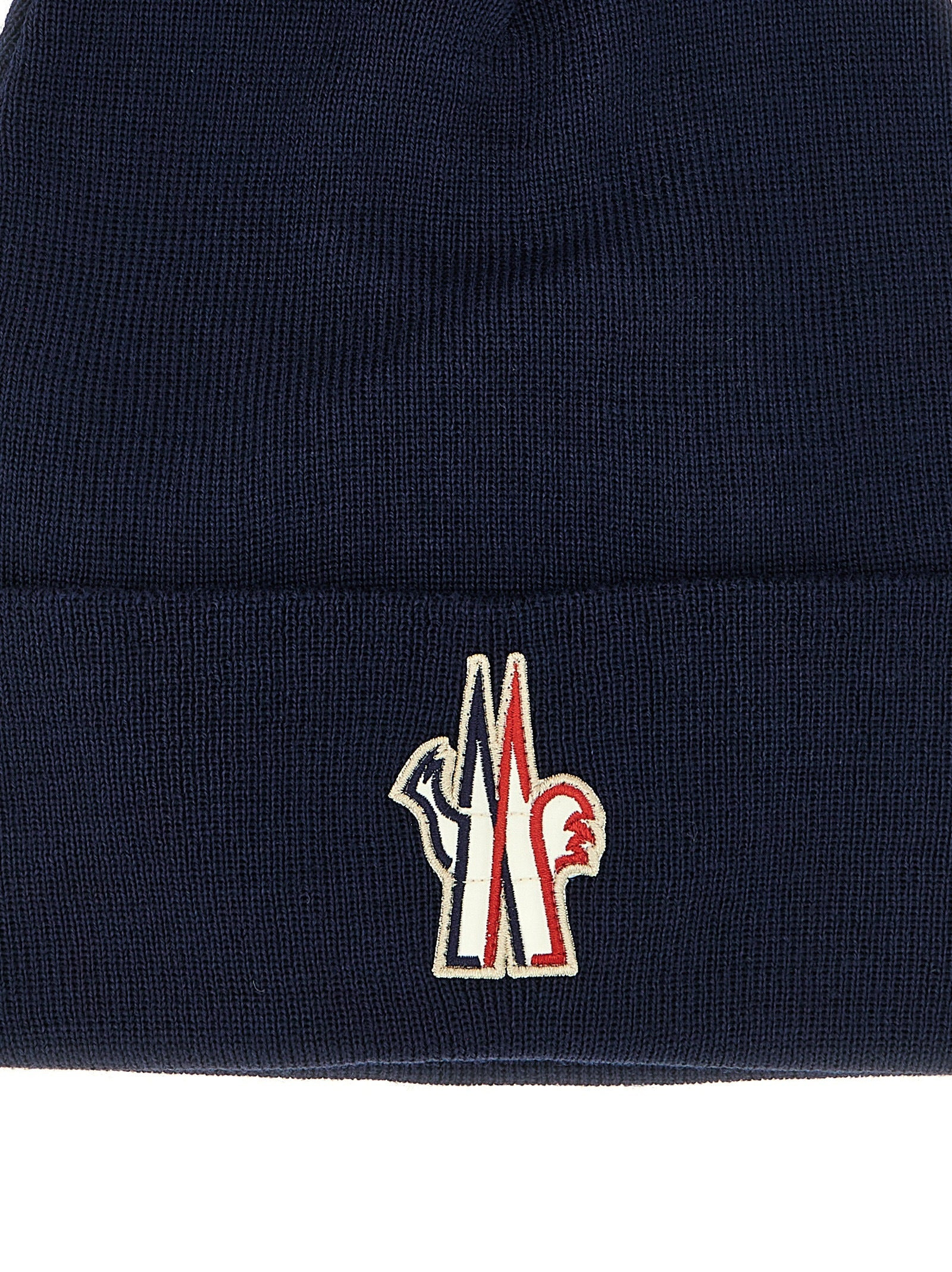Moncler Grenoble Men Logo Patch Beanie - 3