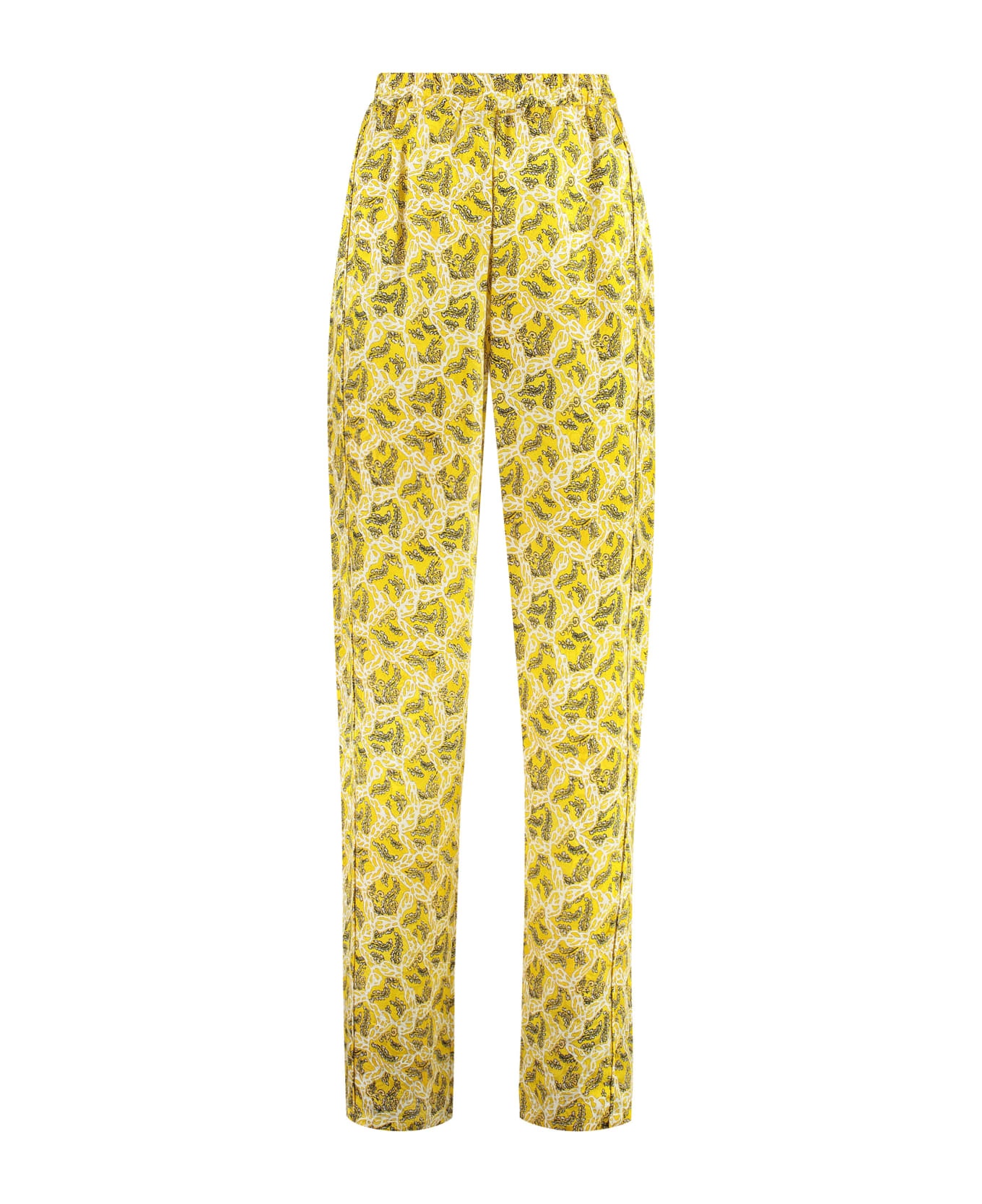 Piera Printed High-rise Trousers - 1
