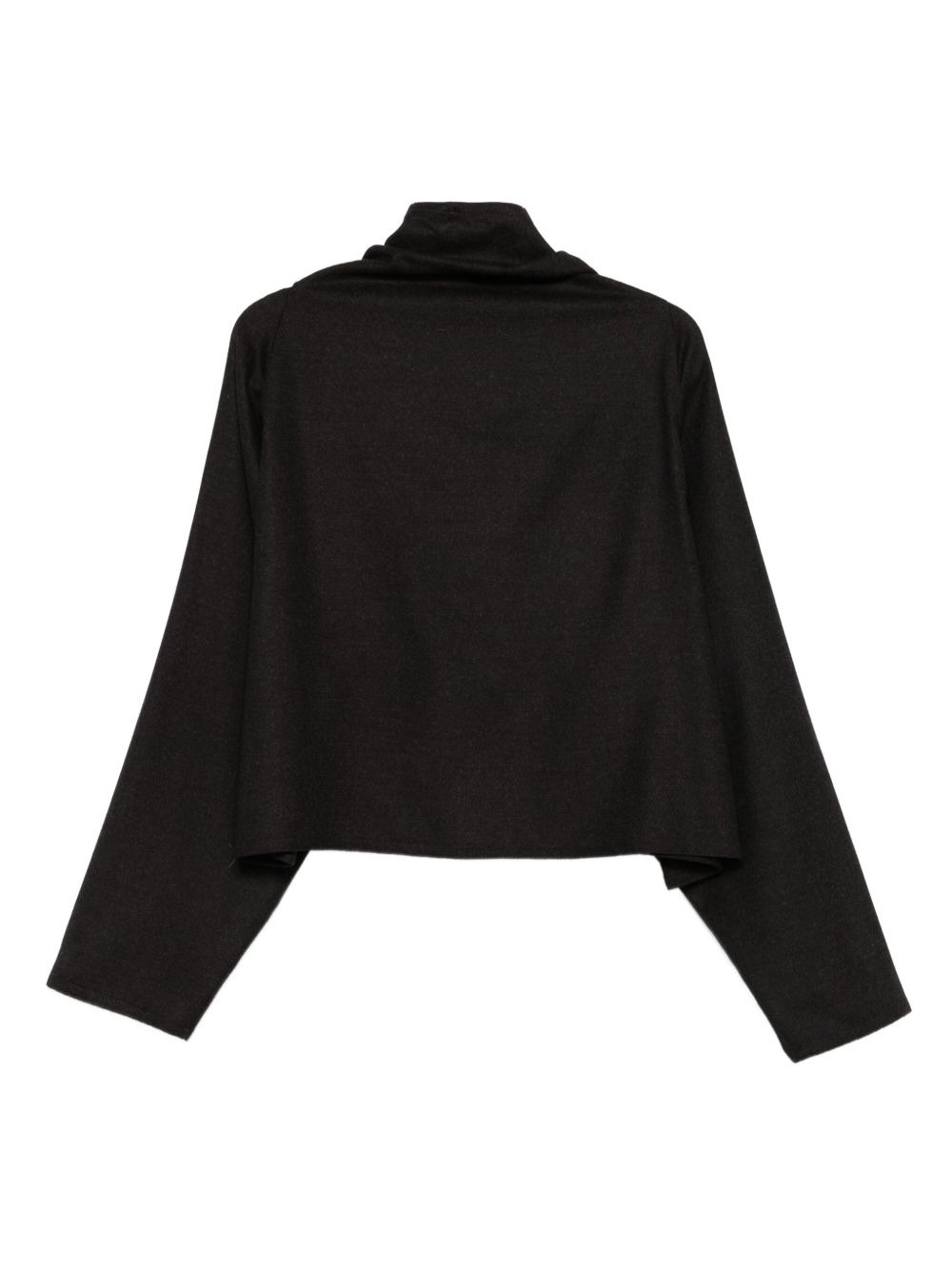high-neck boxy top - 2