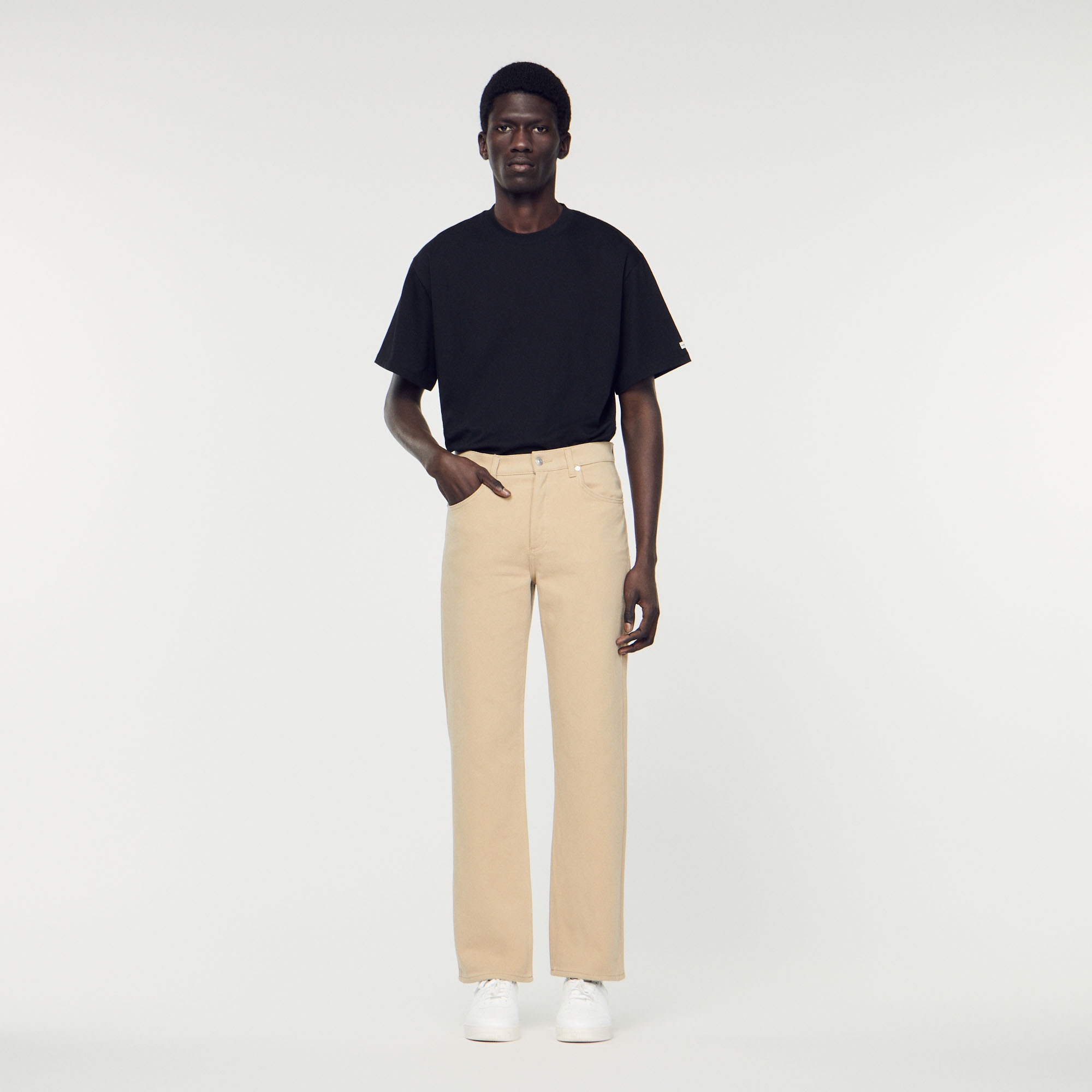 Straight cotton jeans - 2