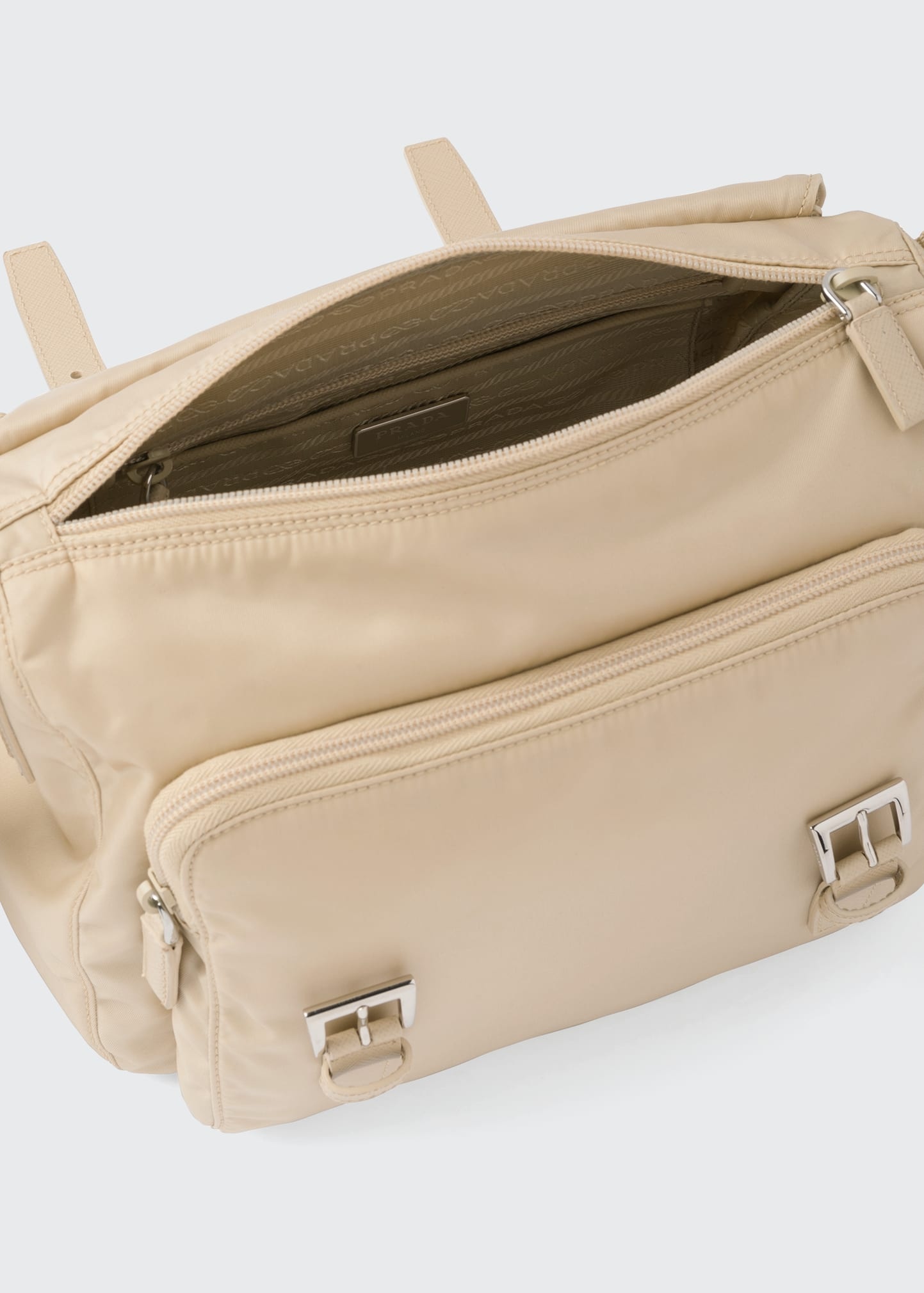 Single Pocket Re-Nylon Shoulder Messenger Bag - 4