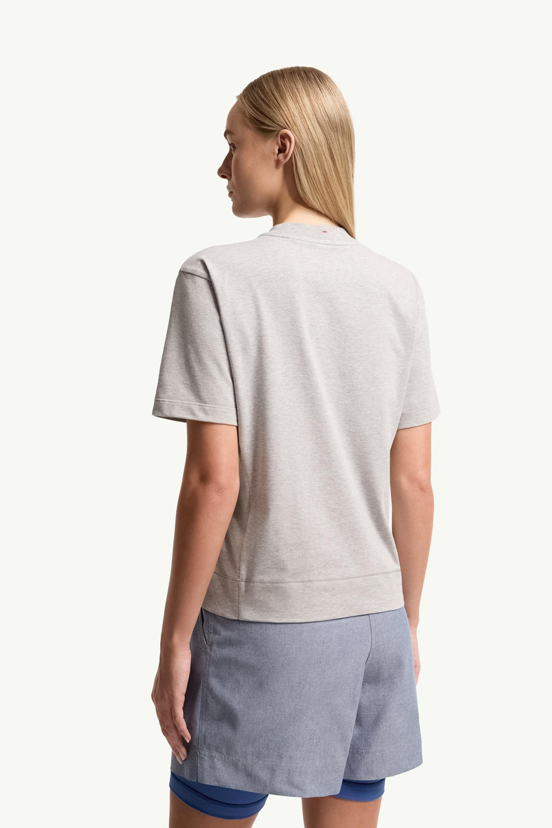 Logo Patch Cotton Blend T-Shirt (Three Pack) 5